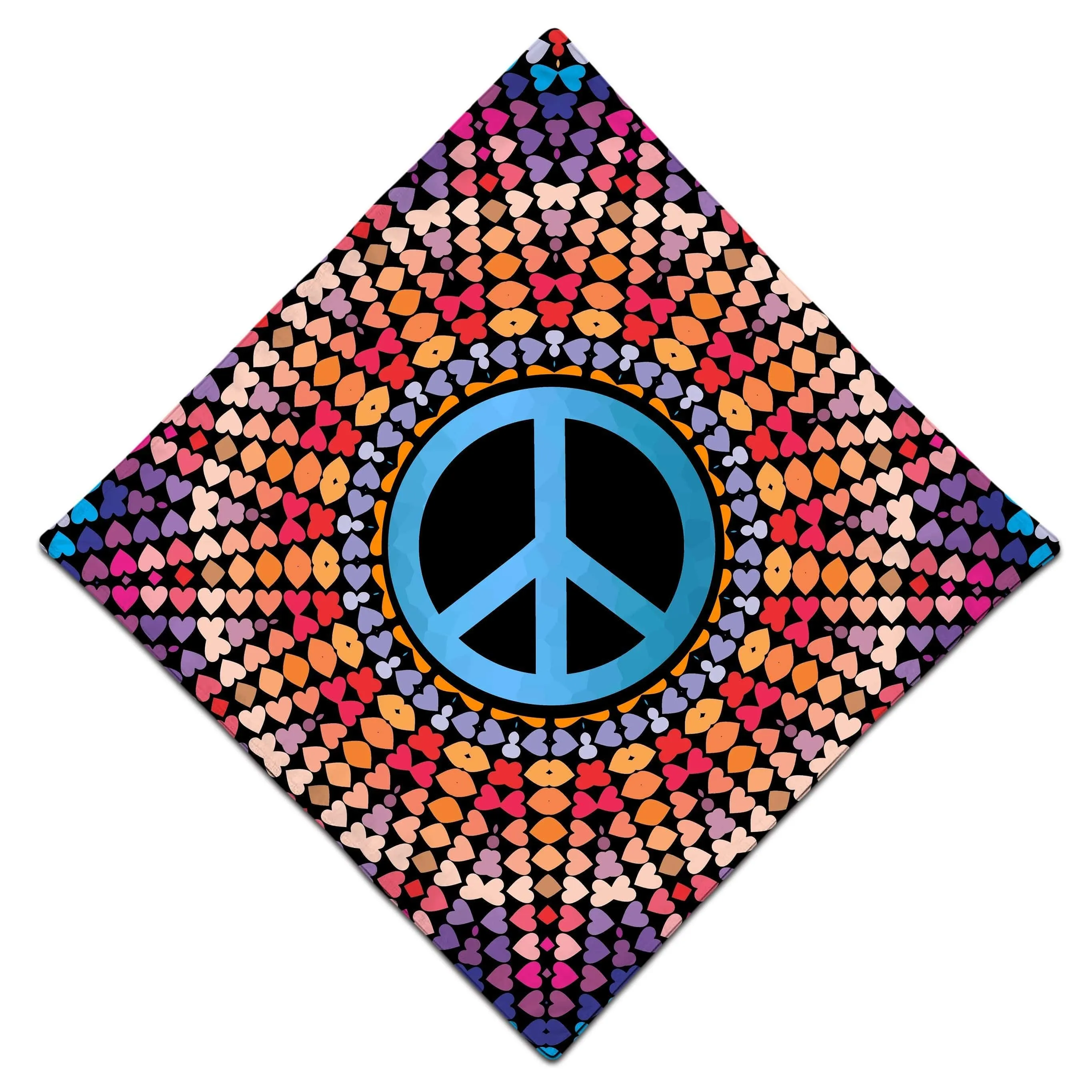 Love And Peace Bandana sold by iEDM product image thumbnail 3