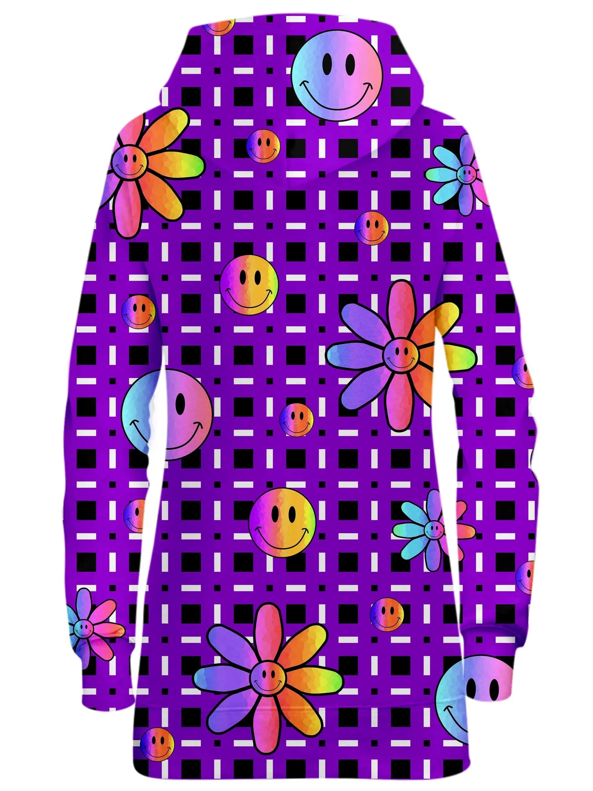 Happiness On Purple Hoodie Dress sold by iEDM product image thumbnail 2