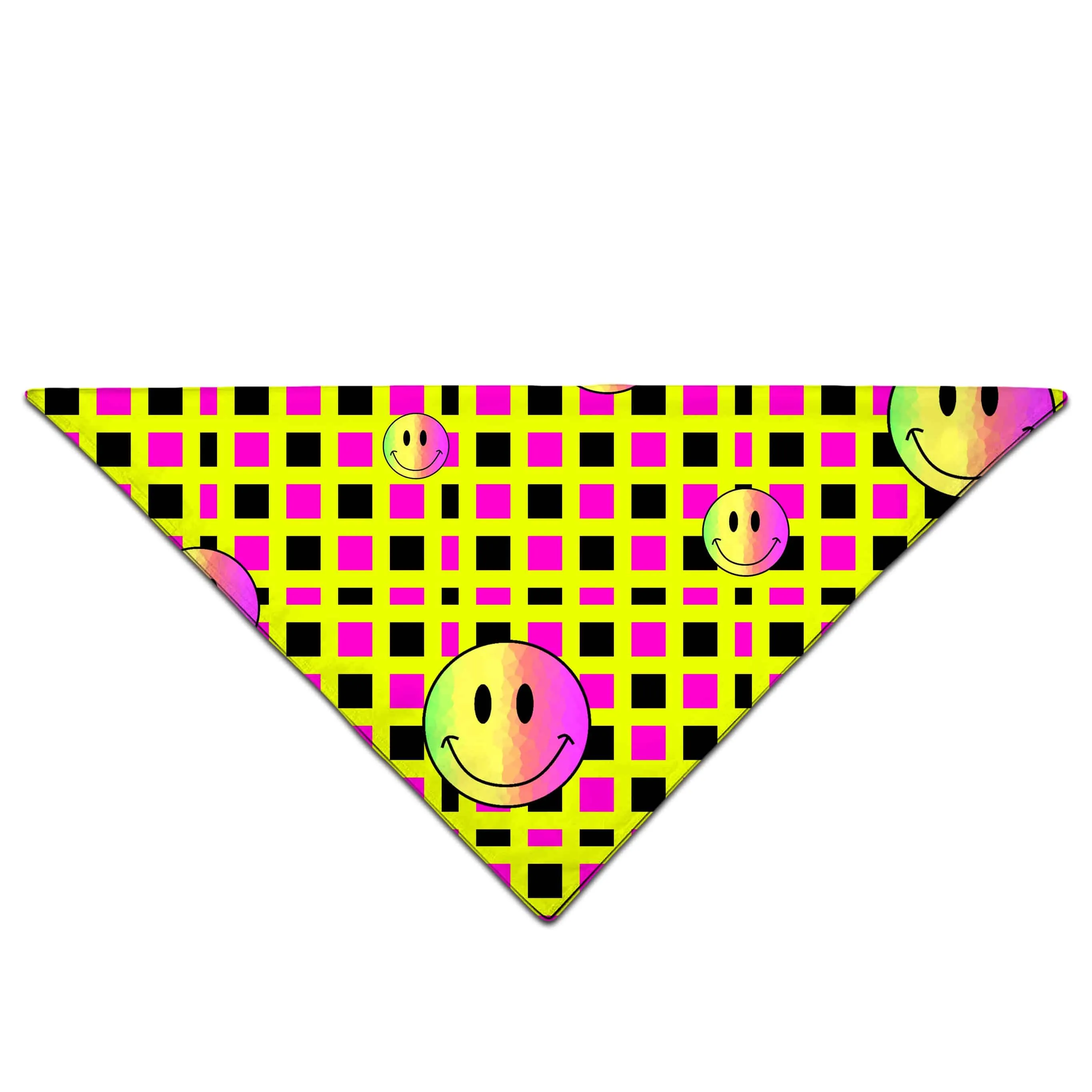 Happy Plaid Bandana sold by iEDM product image thumbnail 2