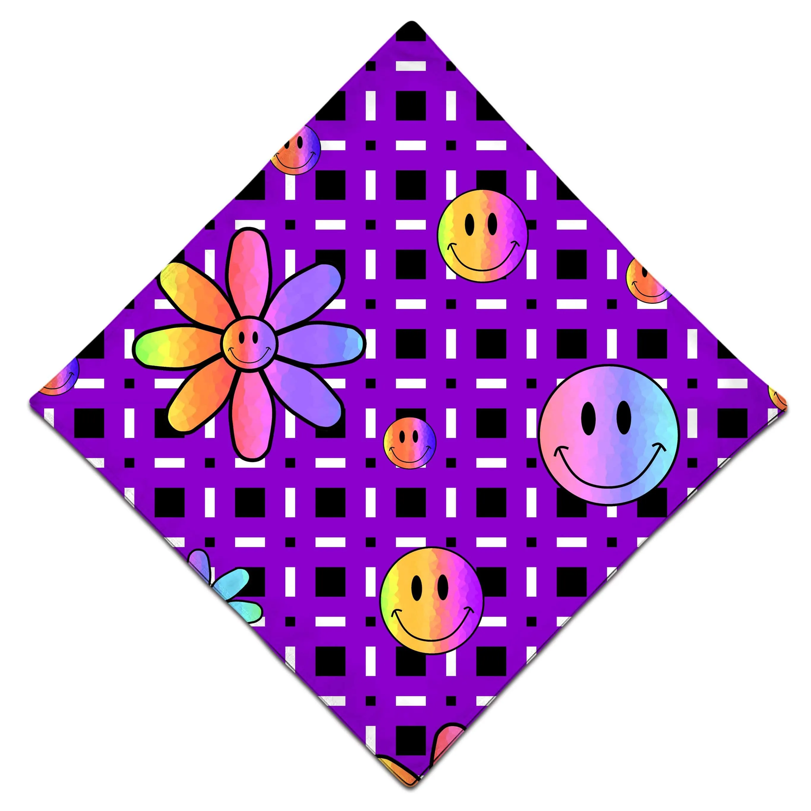Happiness On Purple Bandana sold by iEDM product image thumbnail 3