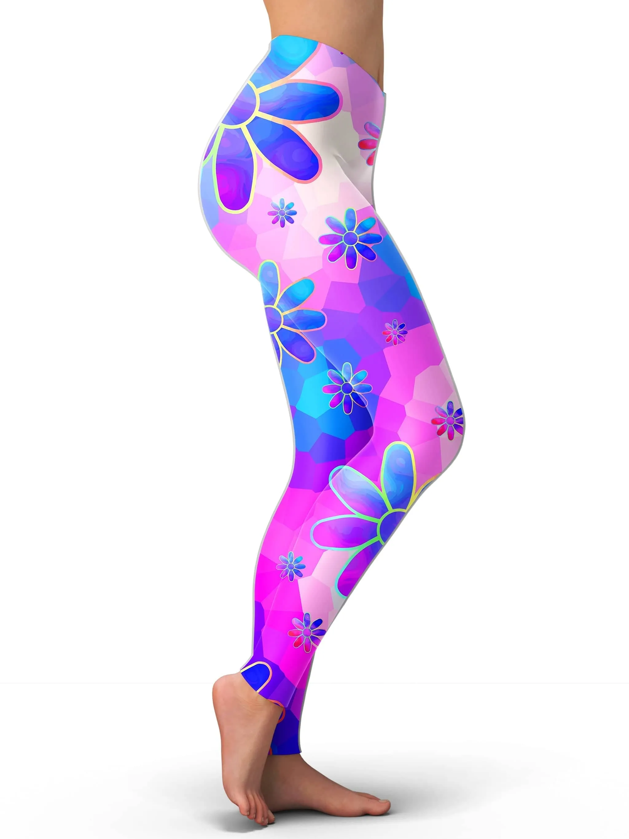 Flower Power Journey Leggings sold by iEDM product image thumbnail 2