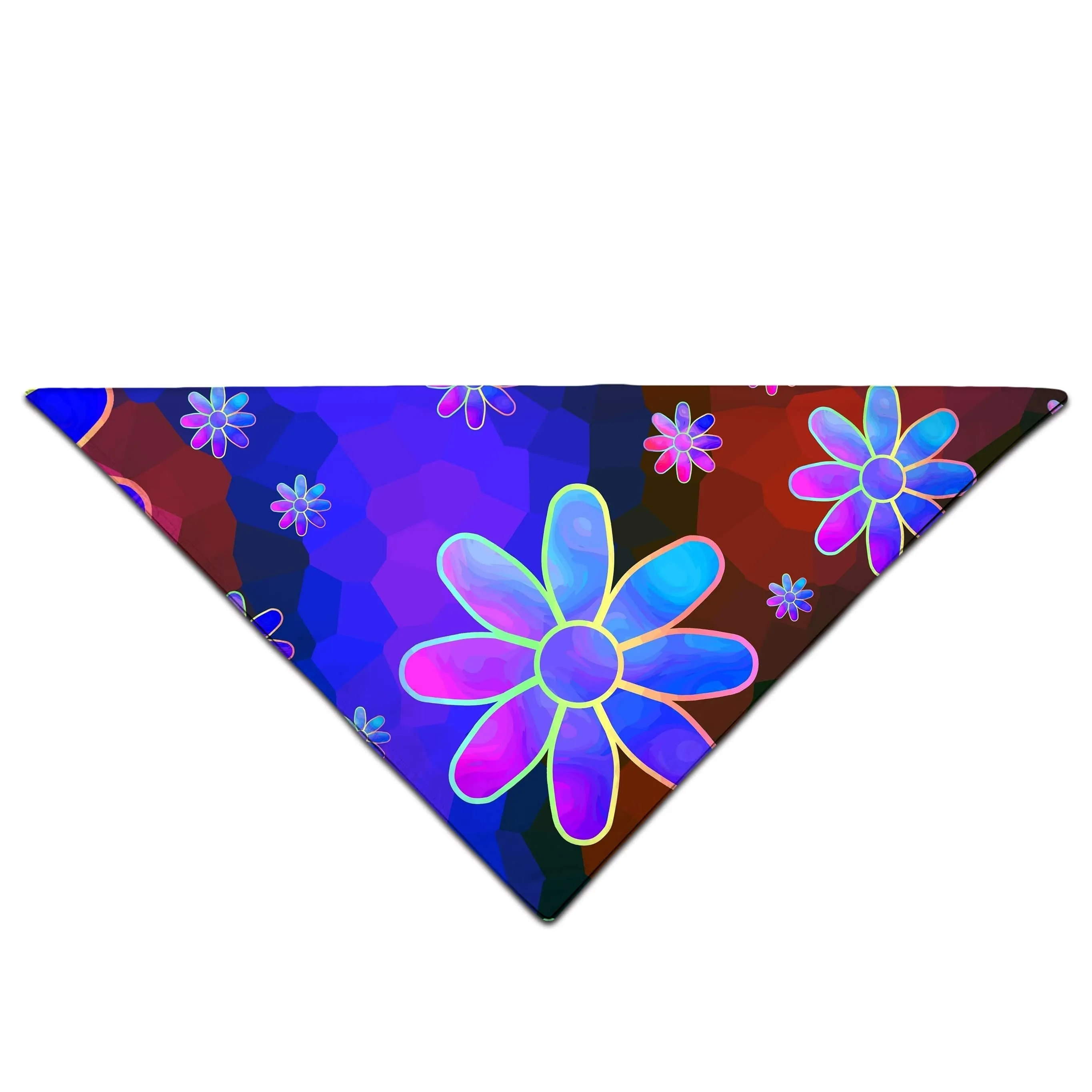 Floral Fantasy Abstract Bandana sold by iEDM product image thumbnail 2