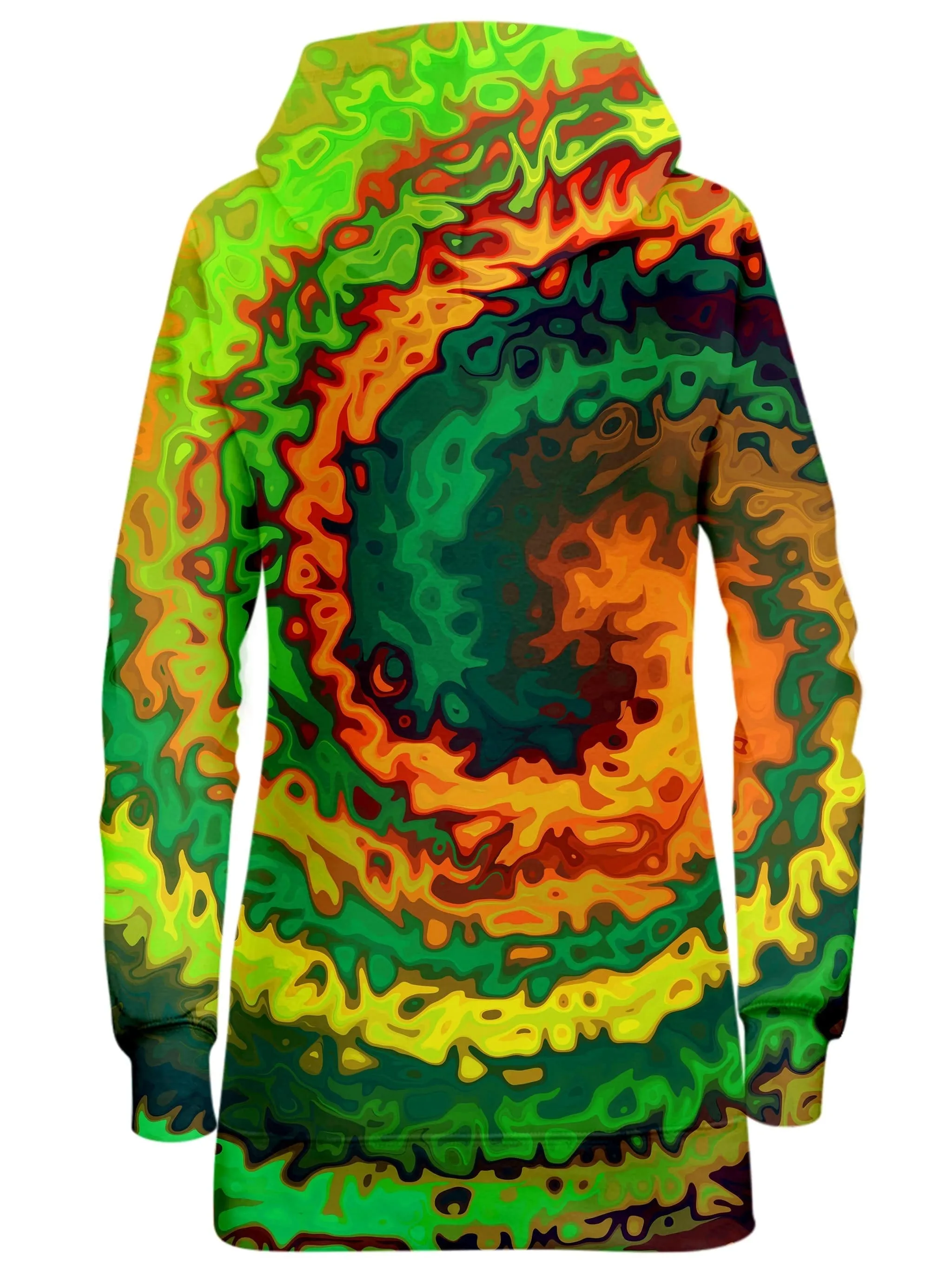 Abstract Rotation Hoodie Dress sold by iEDM product image thumbnail 2