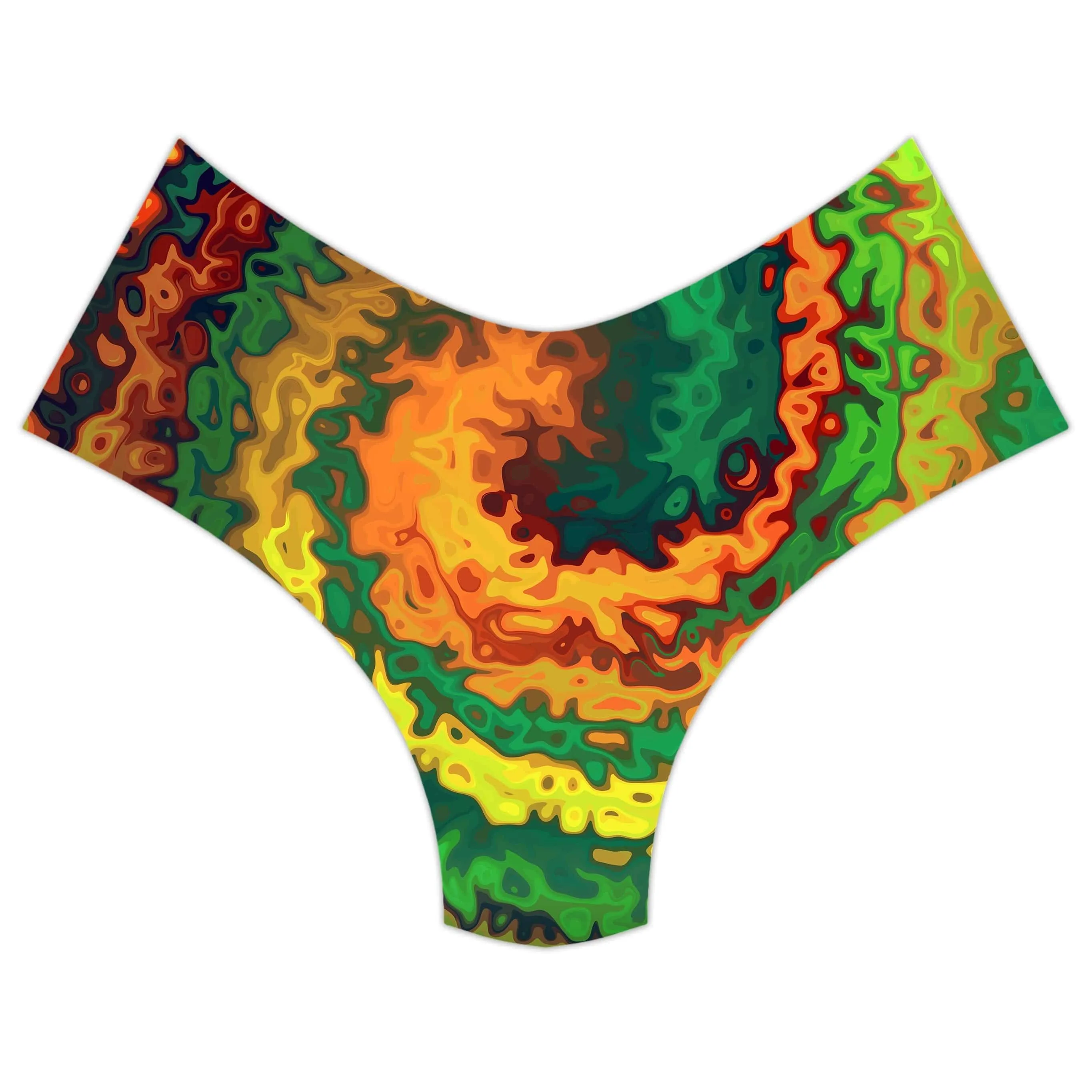 Abstract Rotation Booty Shorts sold by iEDM product image thumbnail 3