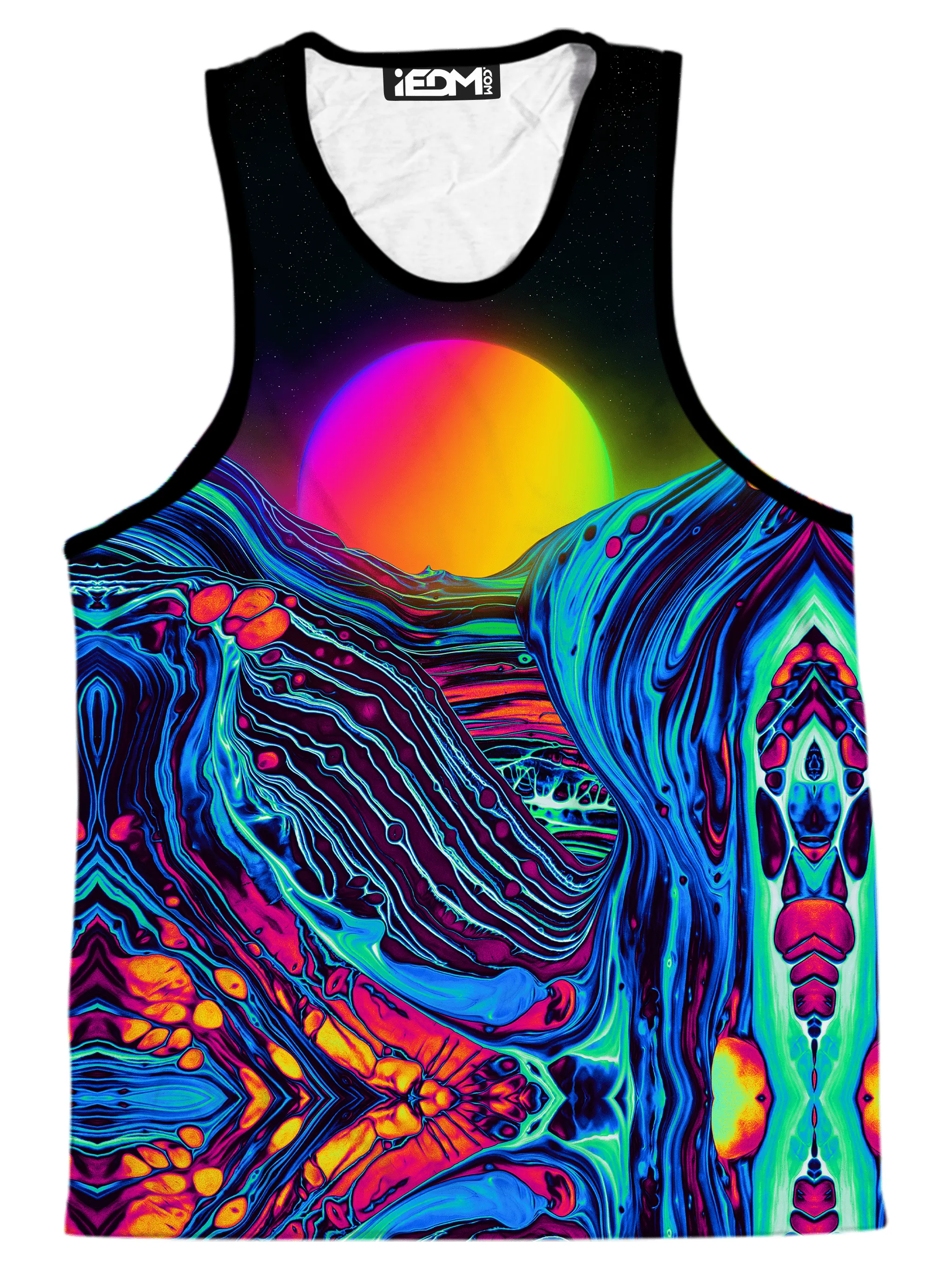 Dose Of Sunset Men's Tank and Shorts Combo sold by iEDM product image thumbnail 2