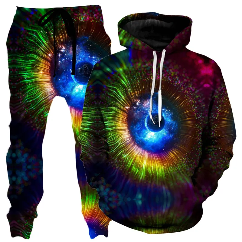 Galaxy Retina Hoodie and Joggers Combo sold by iEDM