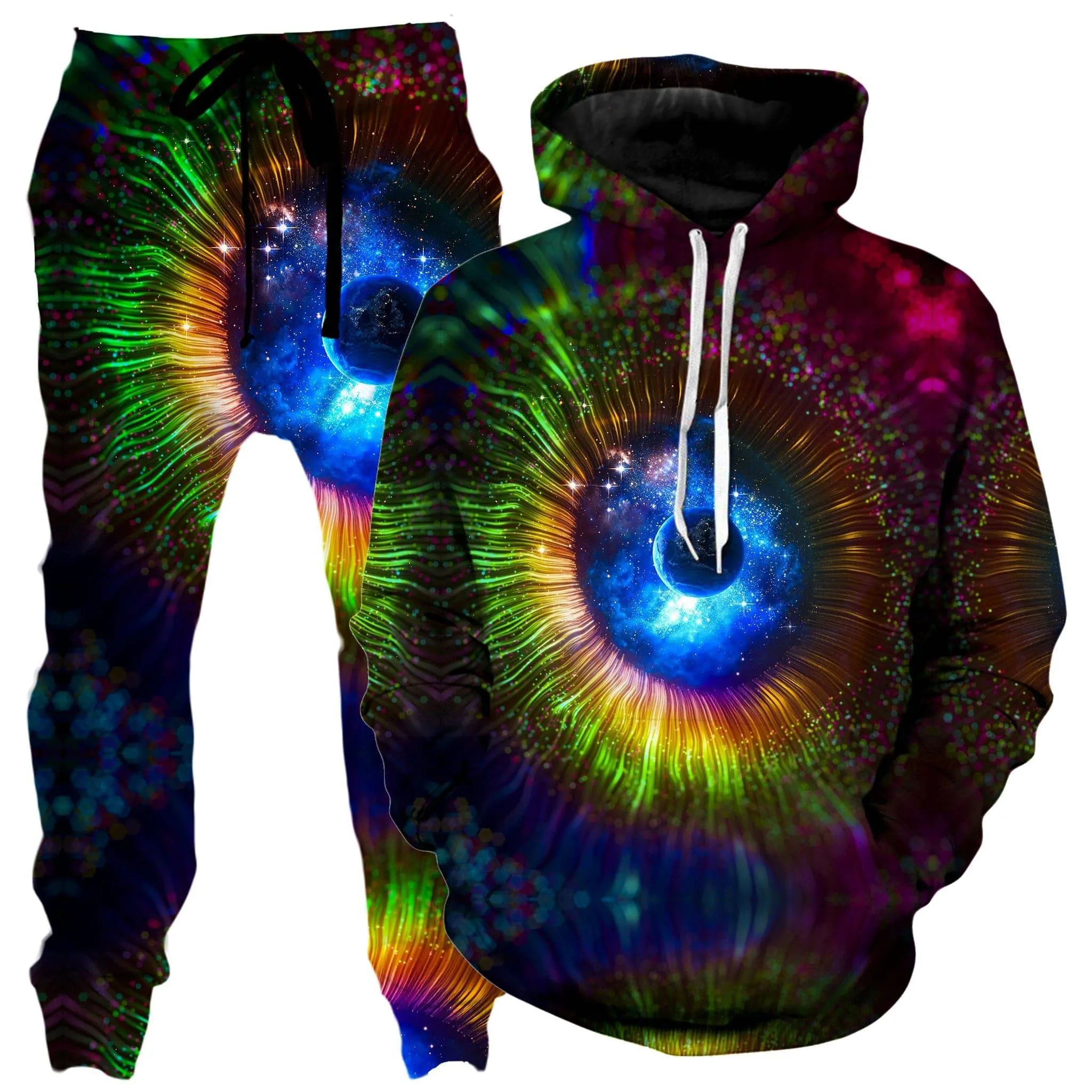 Galaxy Retina Hoodie and Joggers Combo sold by iEDM