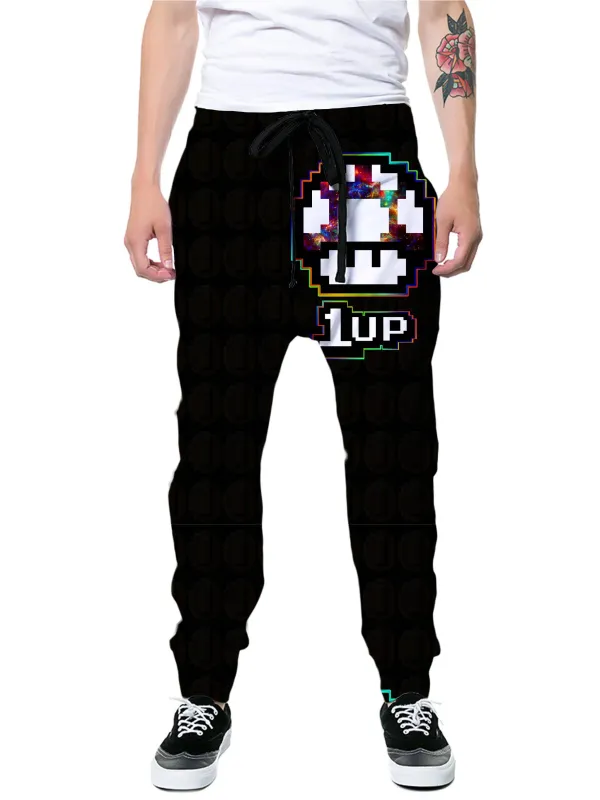 Level Up Mushroom Joggers sold by iEDM