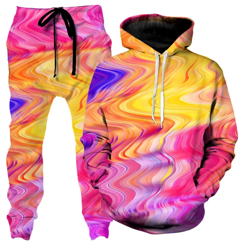 Psychedelic Aftershock Hoodie and Joggers Combo sold by iEDM