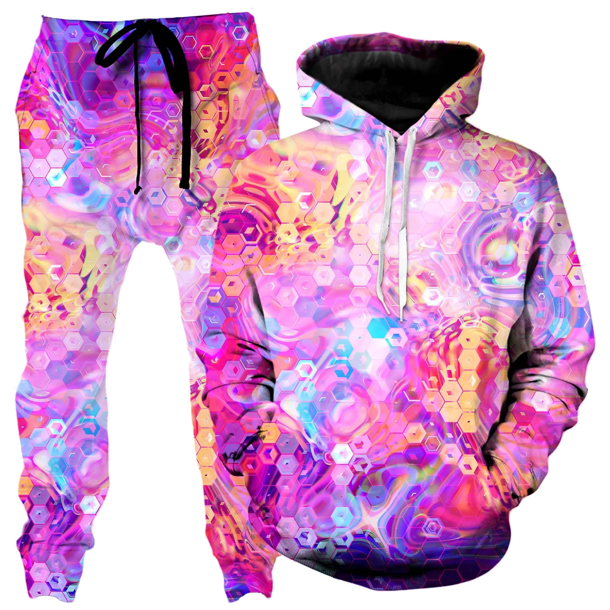 Purple Mirage Hoodie and Joggers Combo sold by iEDM