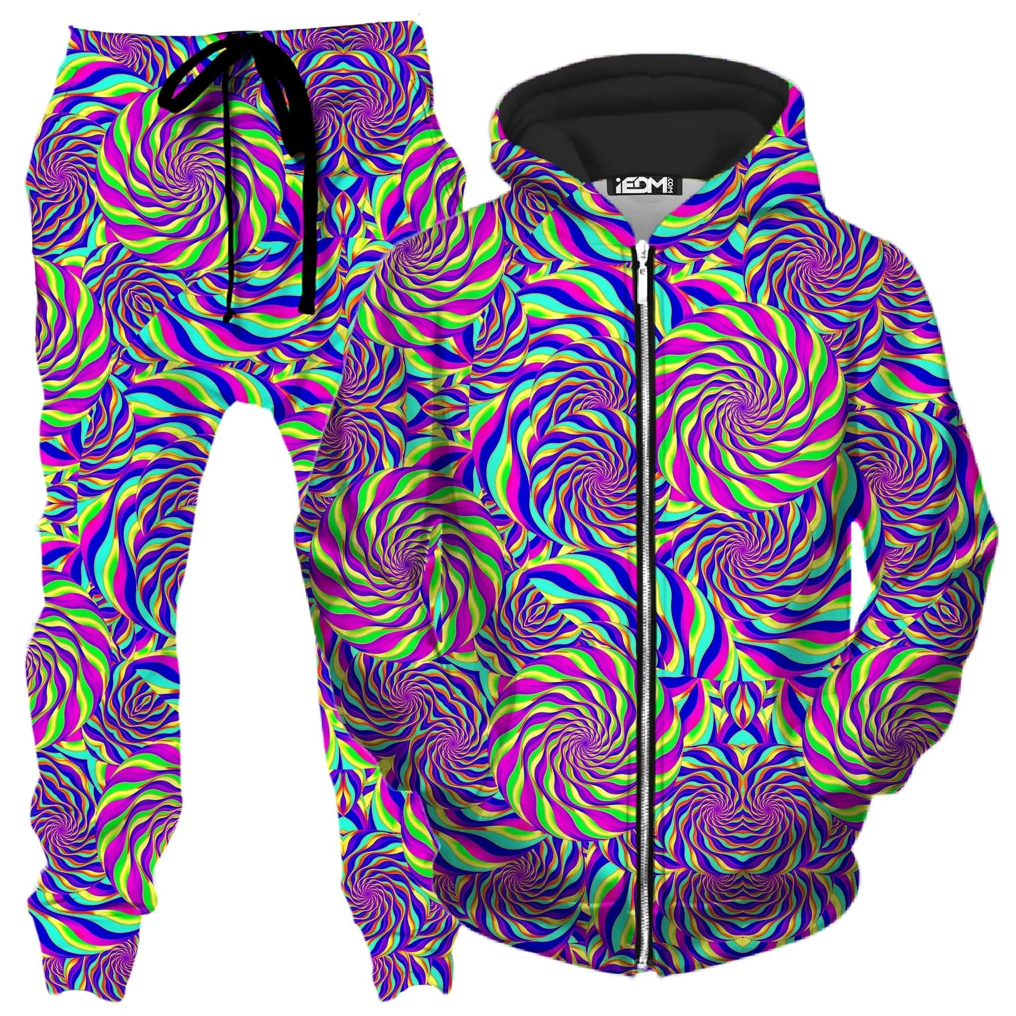 Spinzone Zip-Up Hoodie and Joggers Combo sold by iEDM