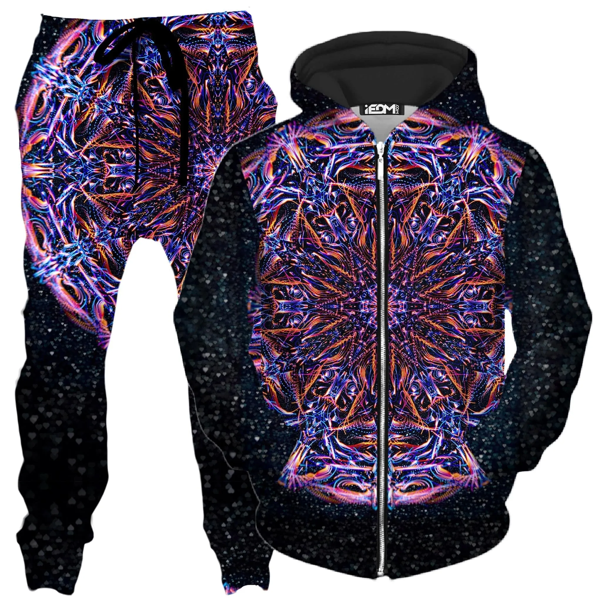 Stargate Prism Zip-Up Hoodie and Joggers Combo sold by iEDM