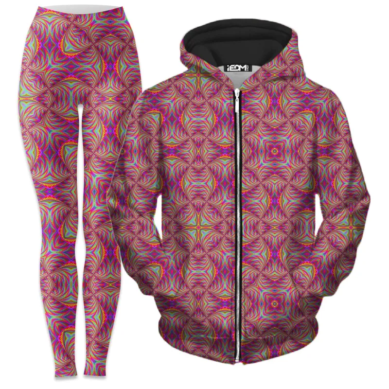 Psy Schism Zip-Up Hoodie and Leggings Combo sold by iEDM
