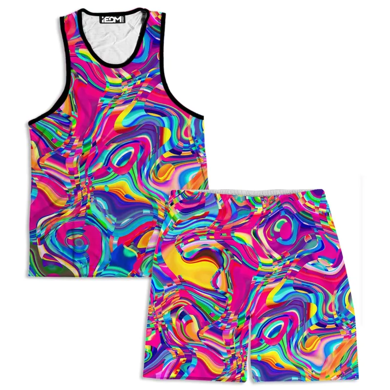 Psych Dip Men's Tank and Shorts Combo sold by iEDM