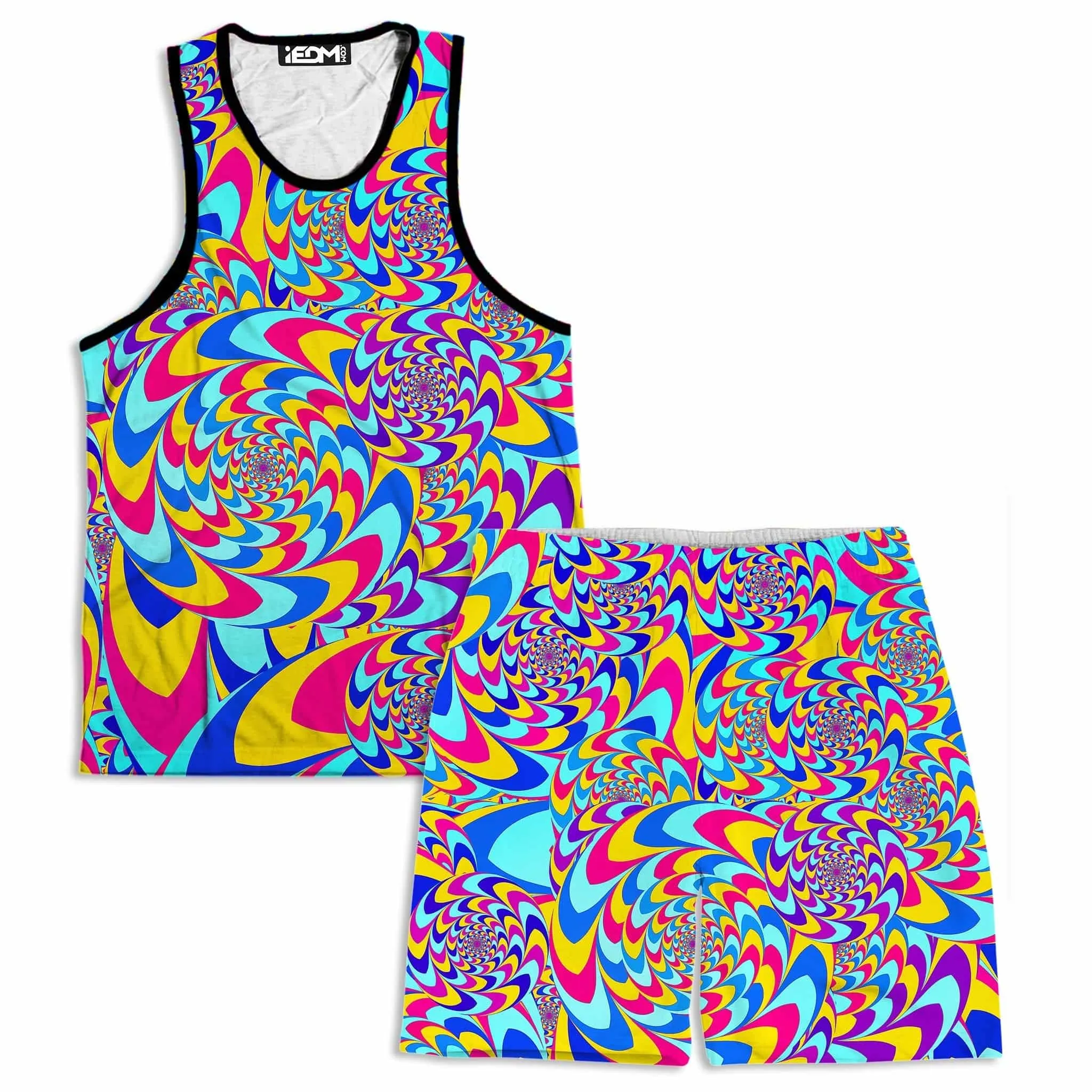 Rabbit Hole Men's Tank and Shorts Combo sold by iEDM