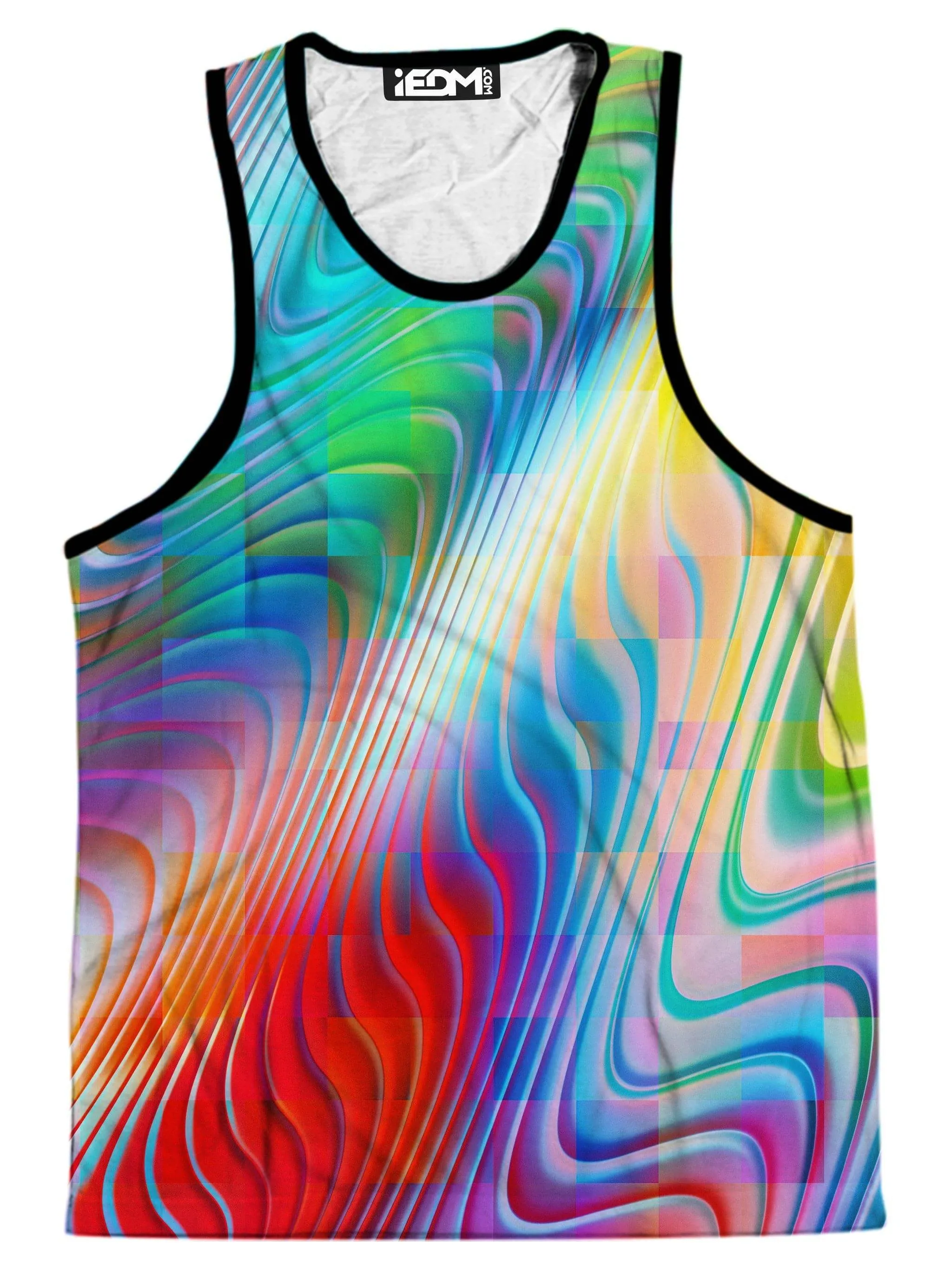 Rainbow Prism Men's Tank and Shorts Combo sold by iEDM product image thumbnail 2