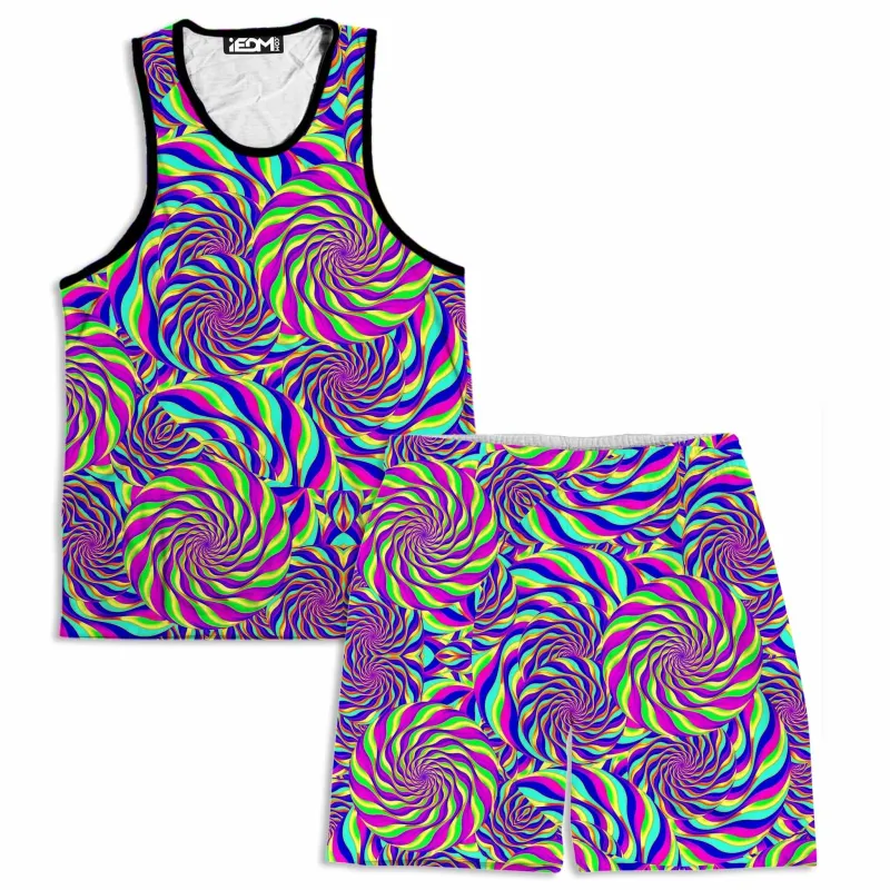 Spinzone Men's Tank and Shorts Combo sold by iEDM