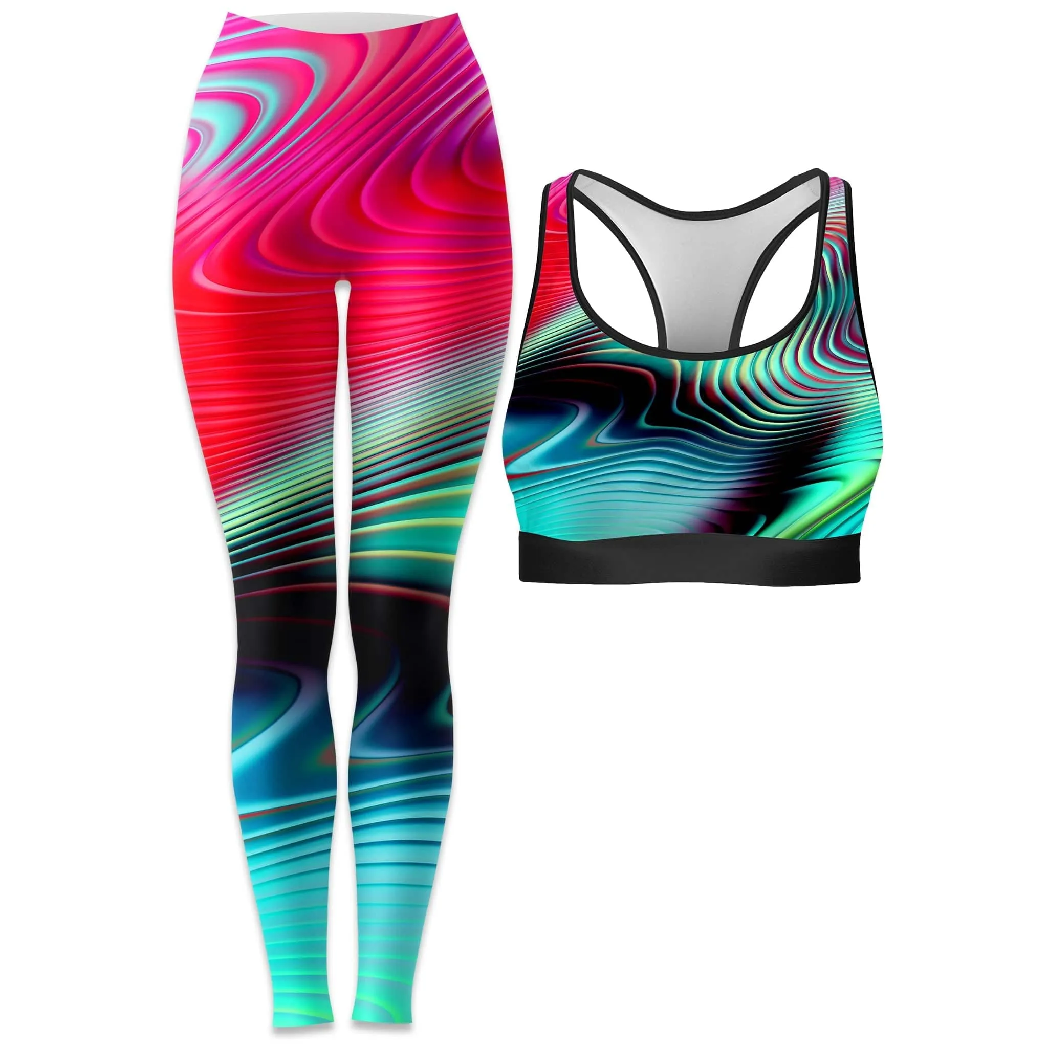 Psy Sand Hills Rave Bra and Leggings Combo sold by iEDM