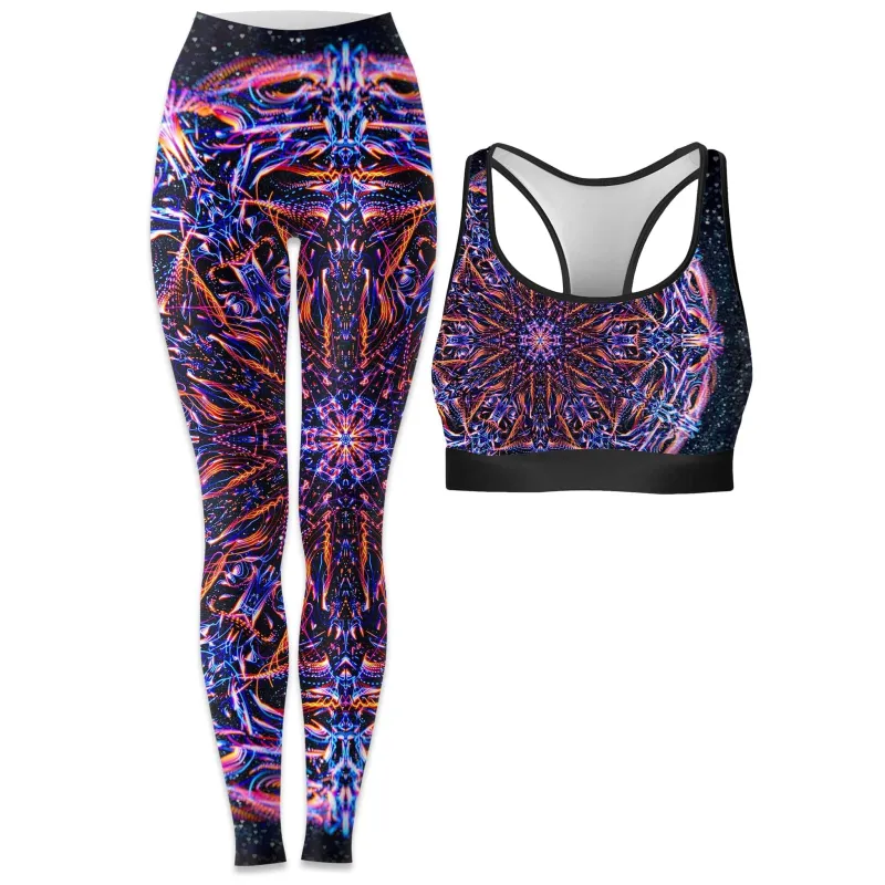 Stargate Prism Rave Bra and Leggings Combo sold by iEDM
