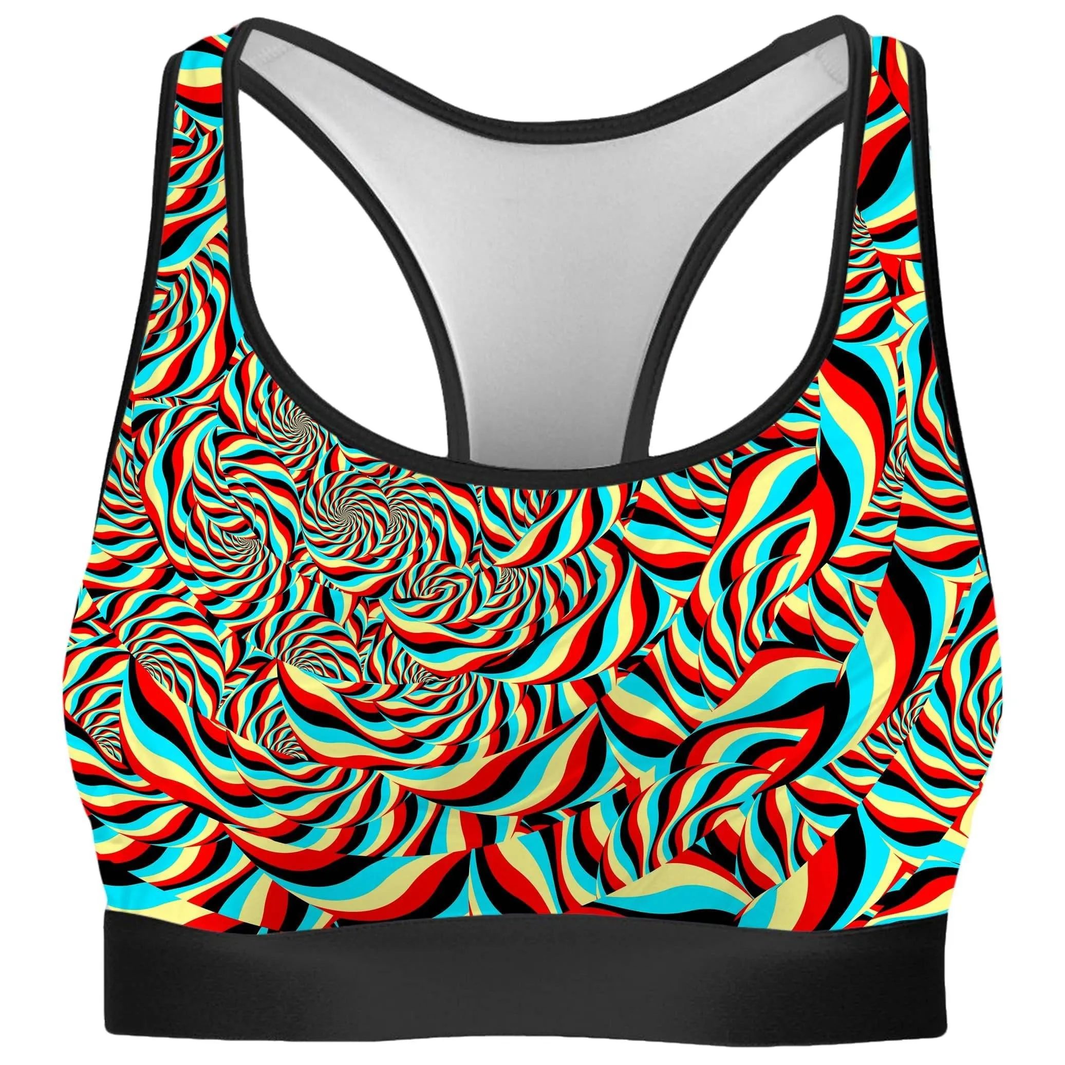 Trippy Swirl Rave Bra and Leggings Combo sold by iEDM product image thumbnail 2