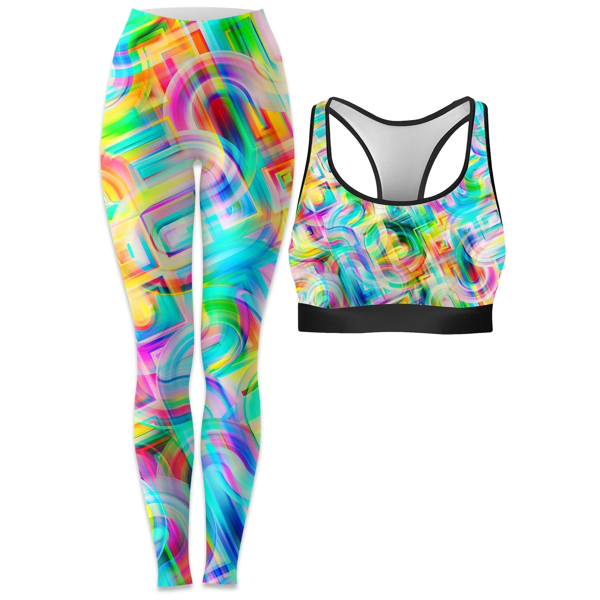 Tropical Nectar Rave Bra and Leggings Combo sold by iEDM