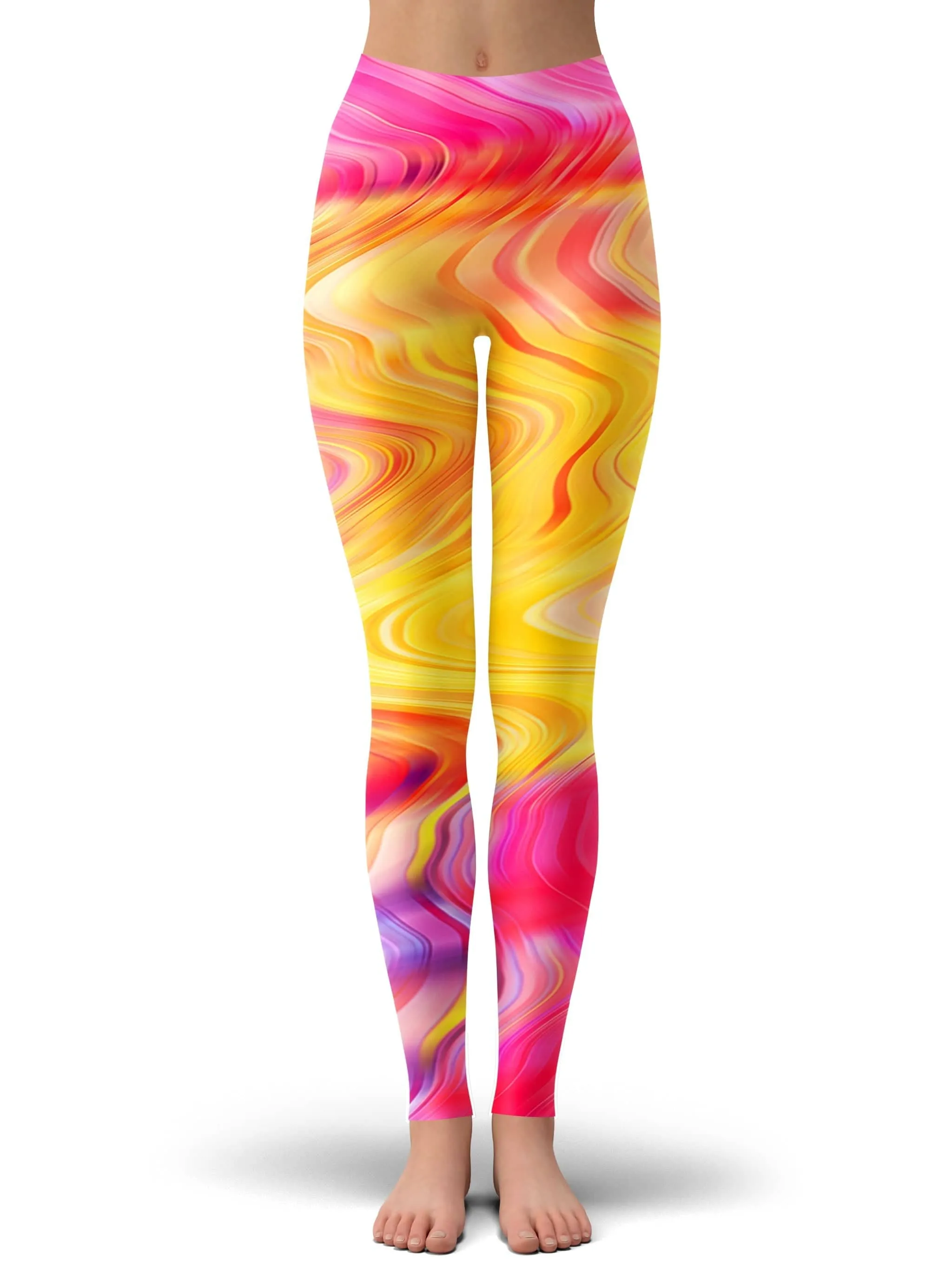 Psychedelic Aftershock Crop Top and Leggings Combo sold by iEDM product image thumbnail 3
