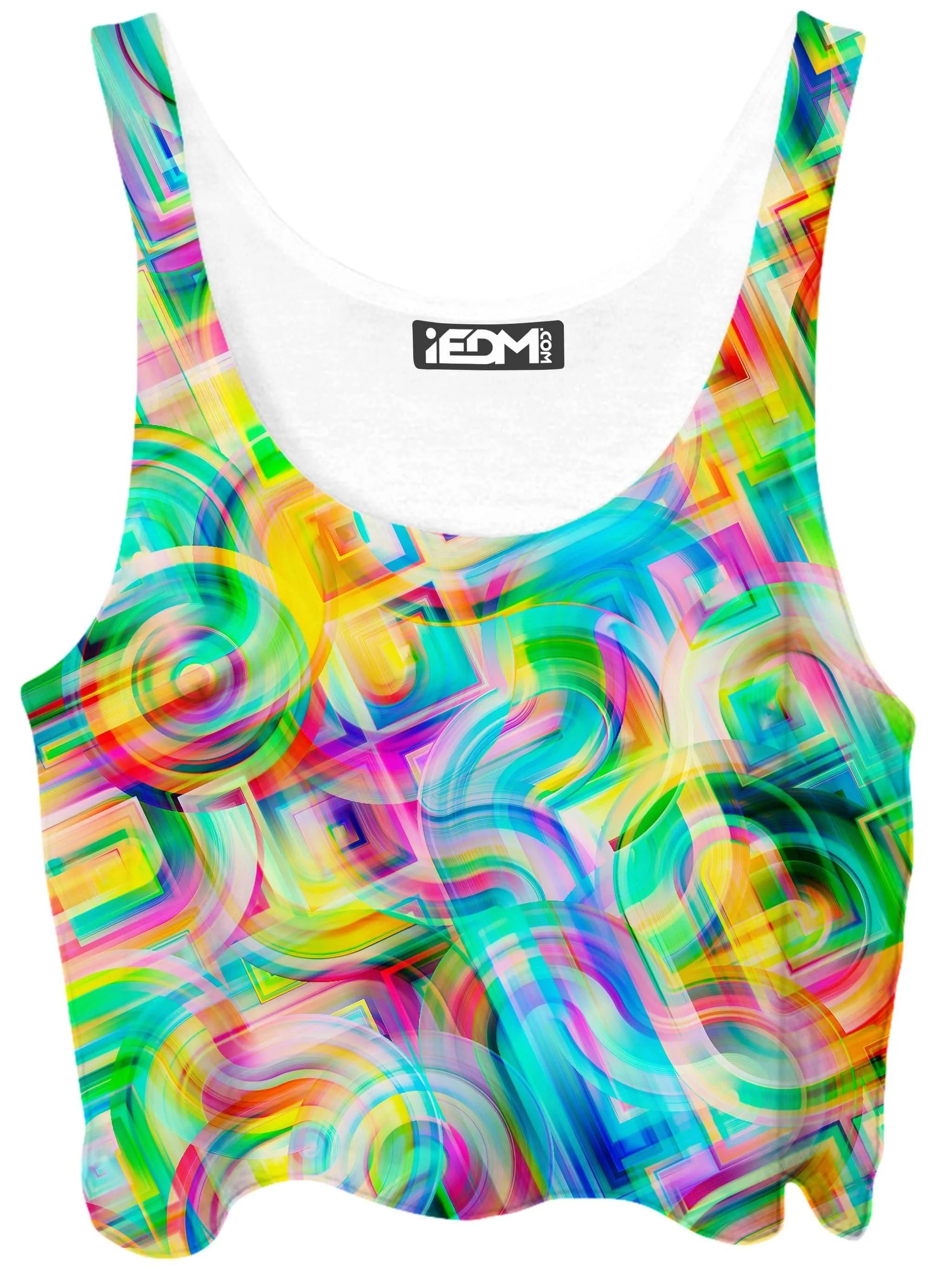 Tropical Nectar Crop Top and Leggings Combo sold by iEDM product image thumbnail 2