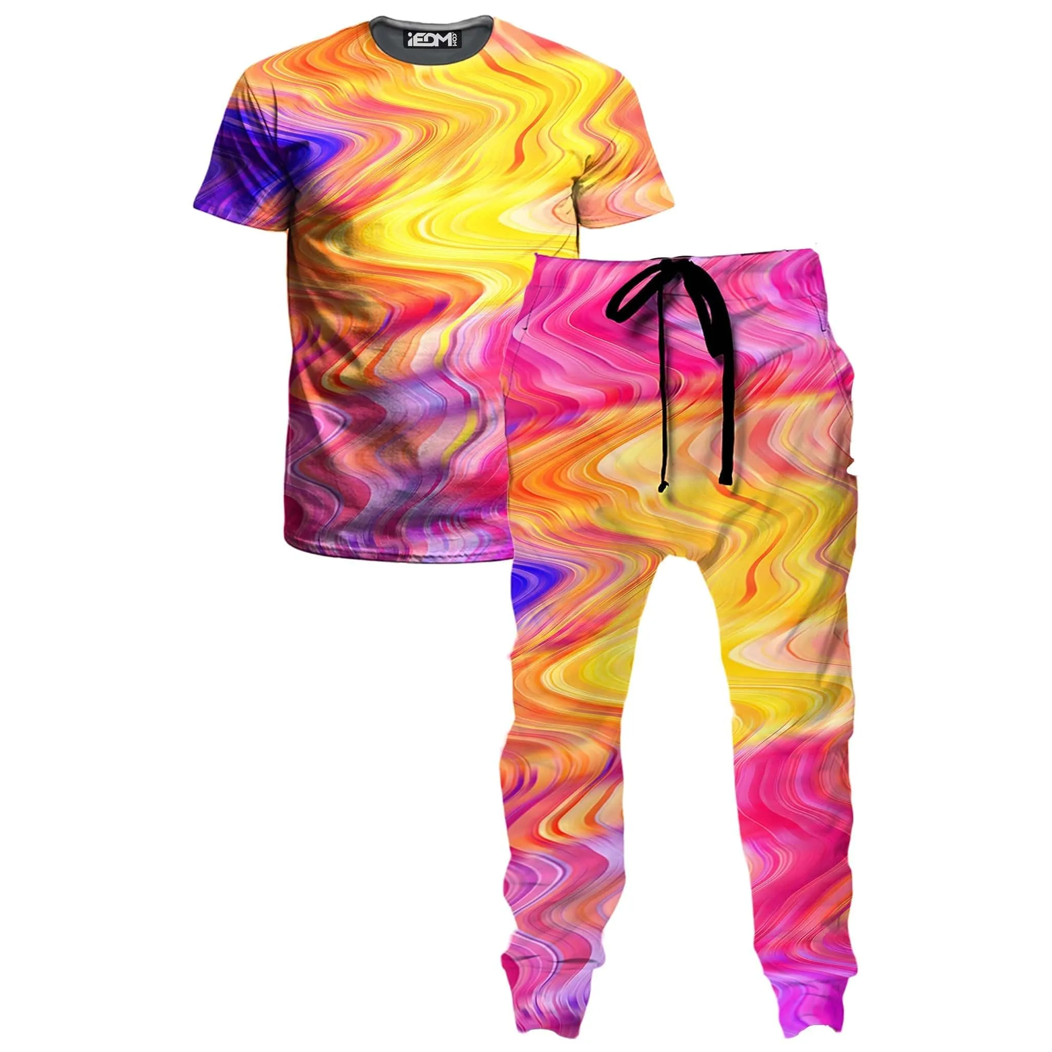 Psychedelic Aftershock T-Shirt and Joggers Combo sold by iEDM