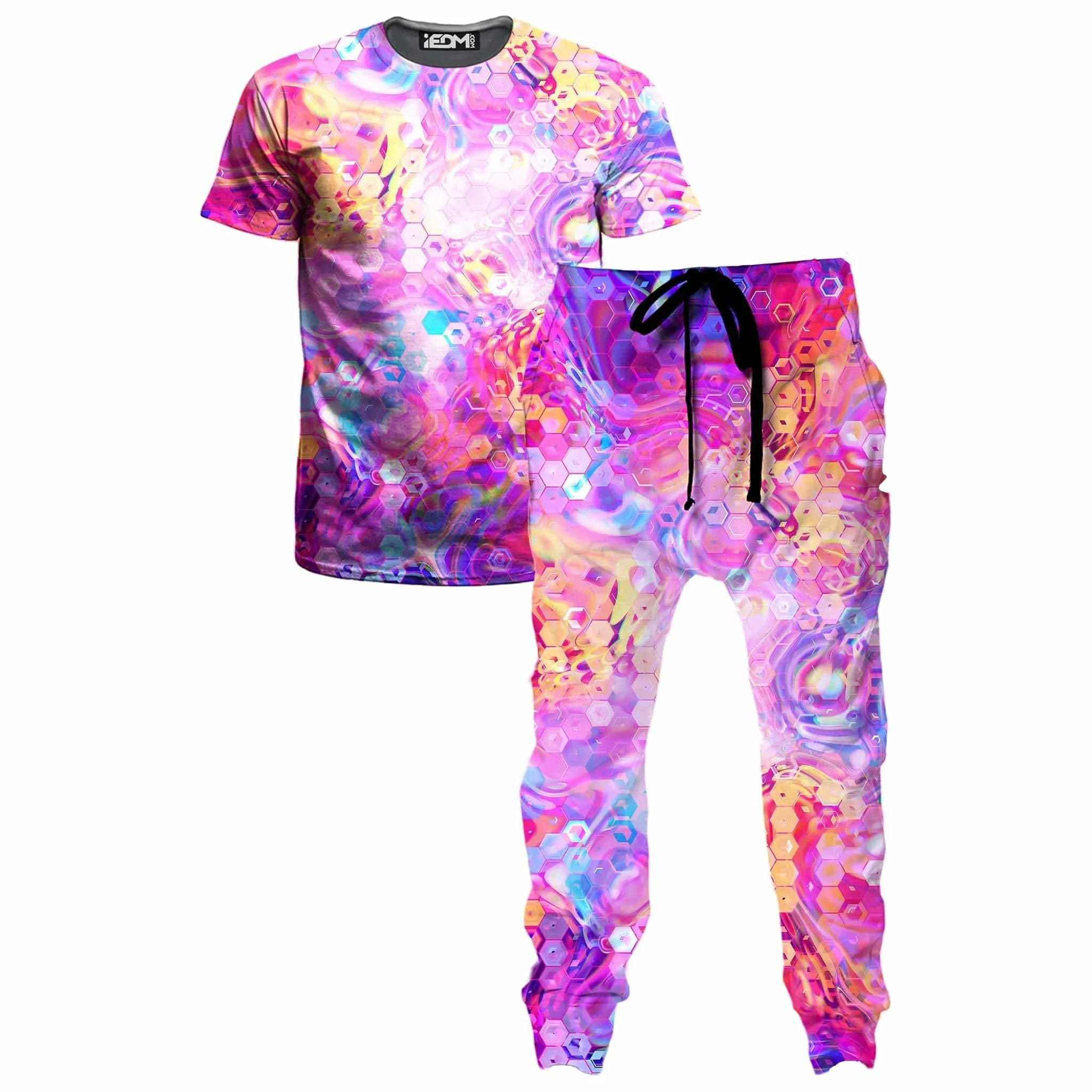 Purple Mirage T-Shirt and Joggers Combo sold by iEDM