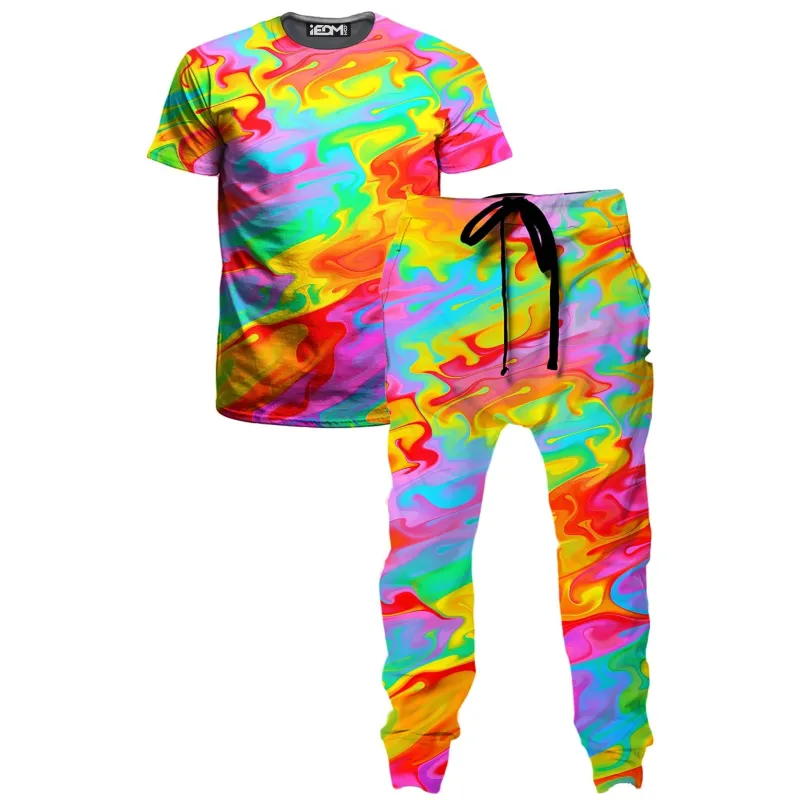 Summer Solstice T-Shirt and Joggers Combo made by iEDM