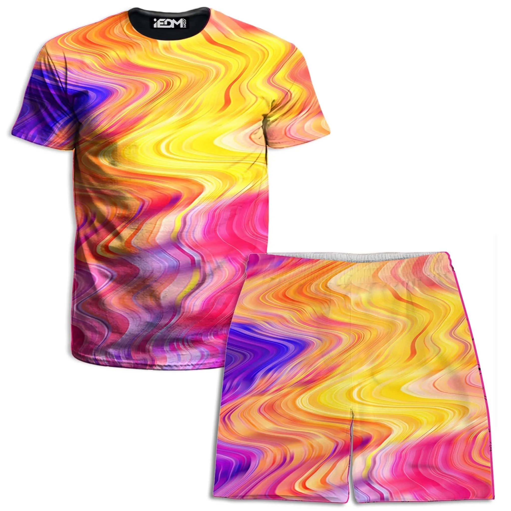Psychedelic Aftershock T-Shirt and Shorts Combo sold by iEDM
