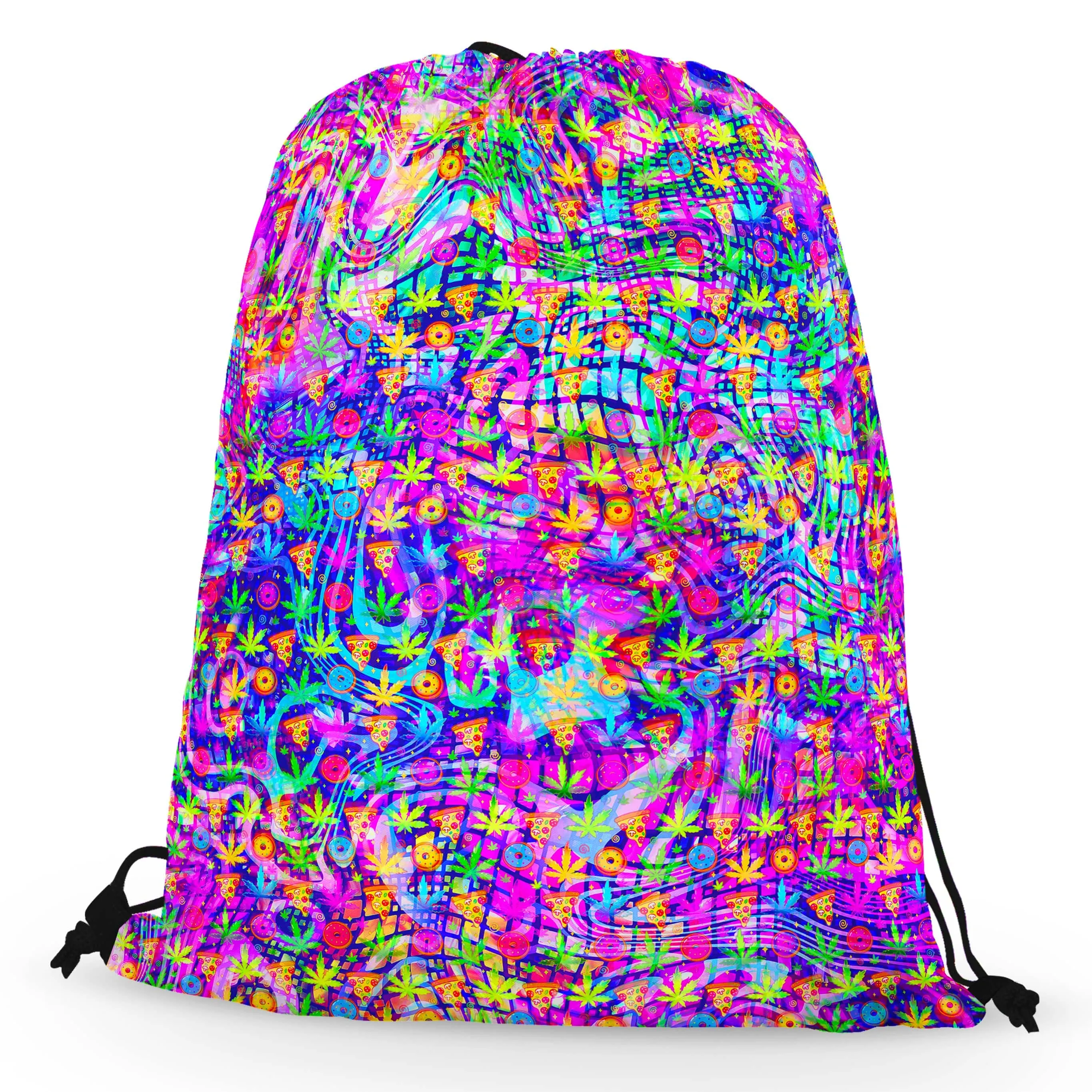 Dreamin Of Munchies Drawstring Bag sold by iEDM product image thumbnail 2