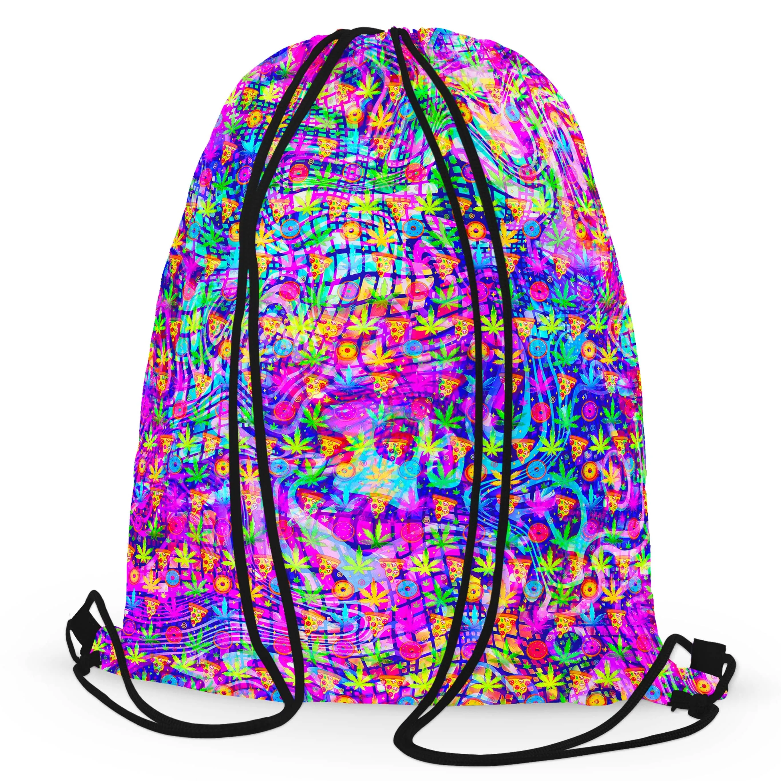 Dreamin Of Munchies Drawstring Bag sold by iEDM product image thumbnail 3