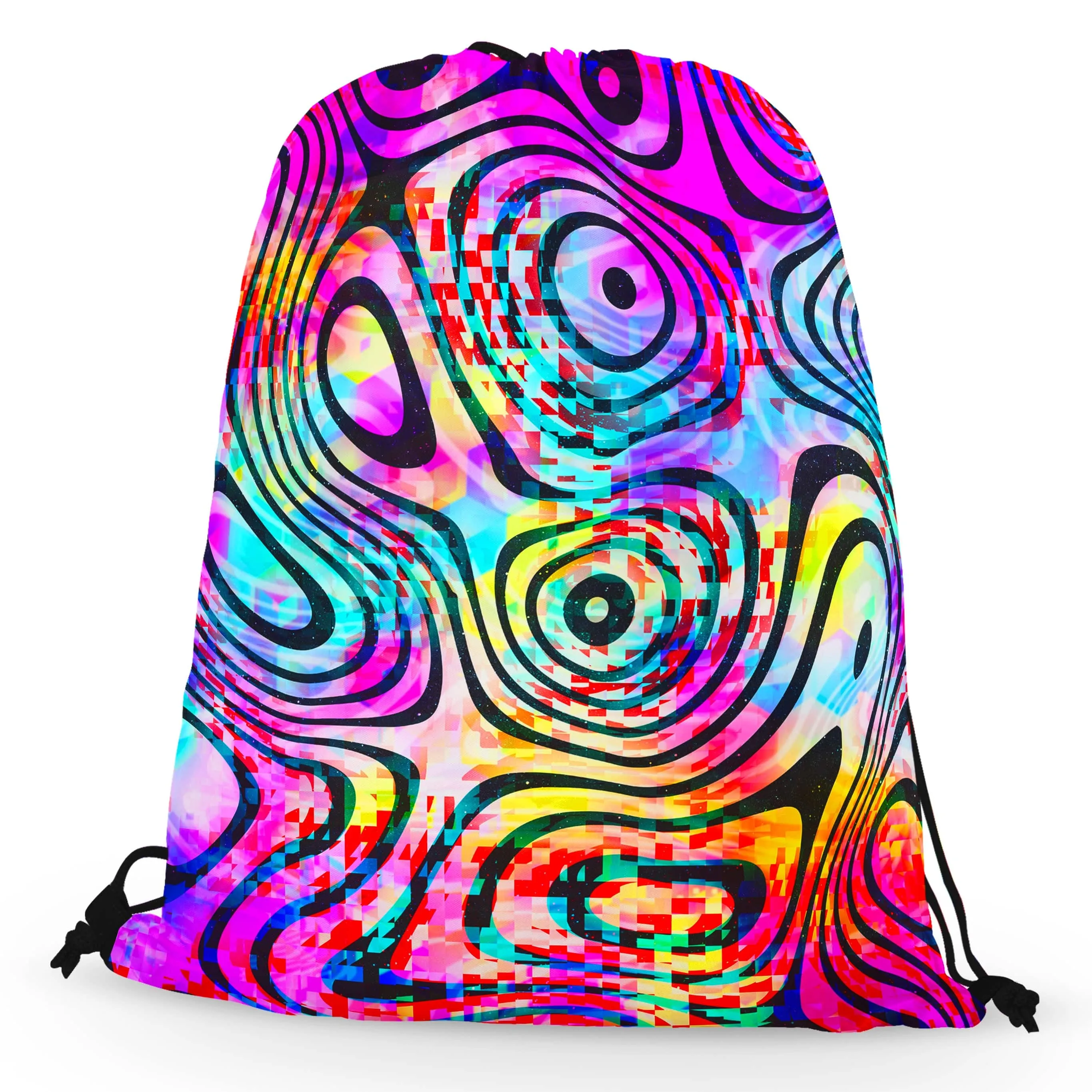 Psytrance Drawstring Bag sold by iEDM product image thumbnail 2