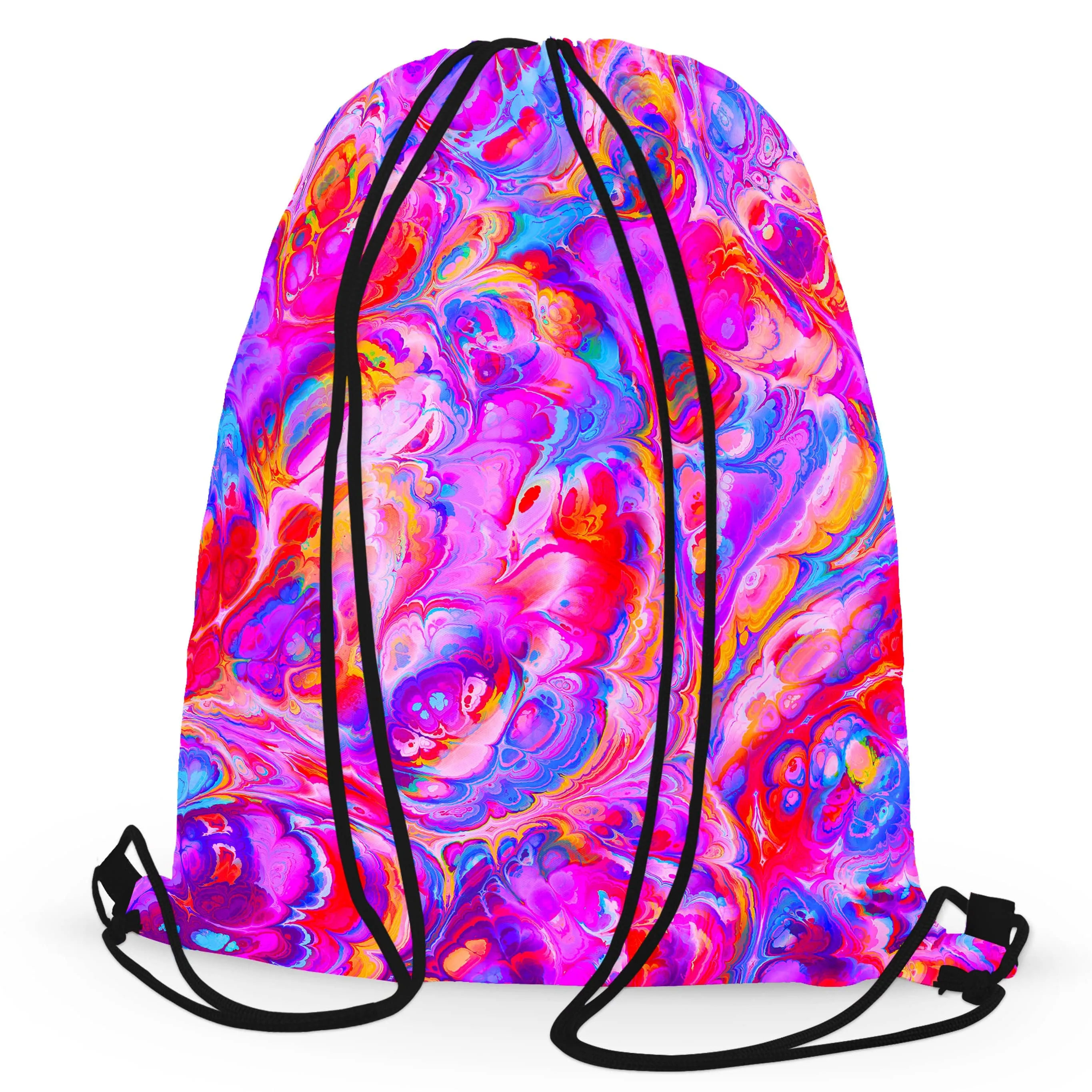 Plasma Flow Drawstring Bag sold by iEDM product image thumbnail 3