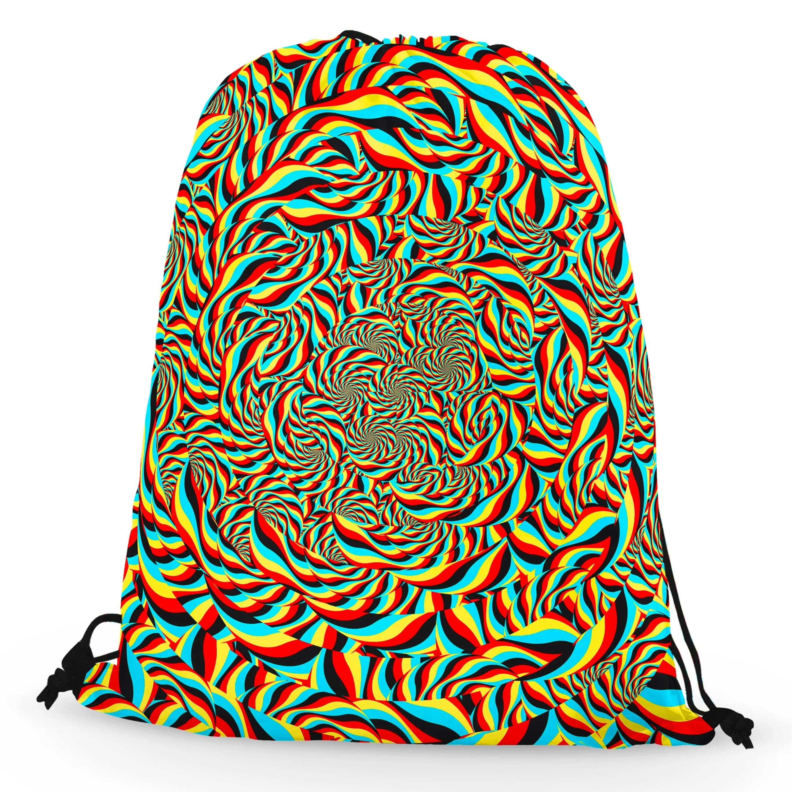 Trippy Swirl Drawstring Bag sold by iEDM product image thumbnail 2