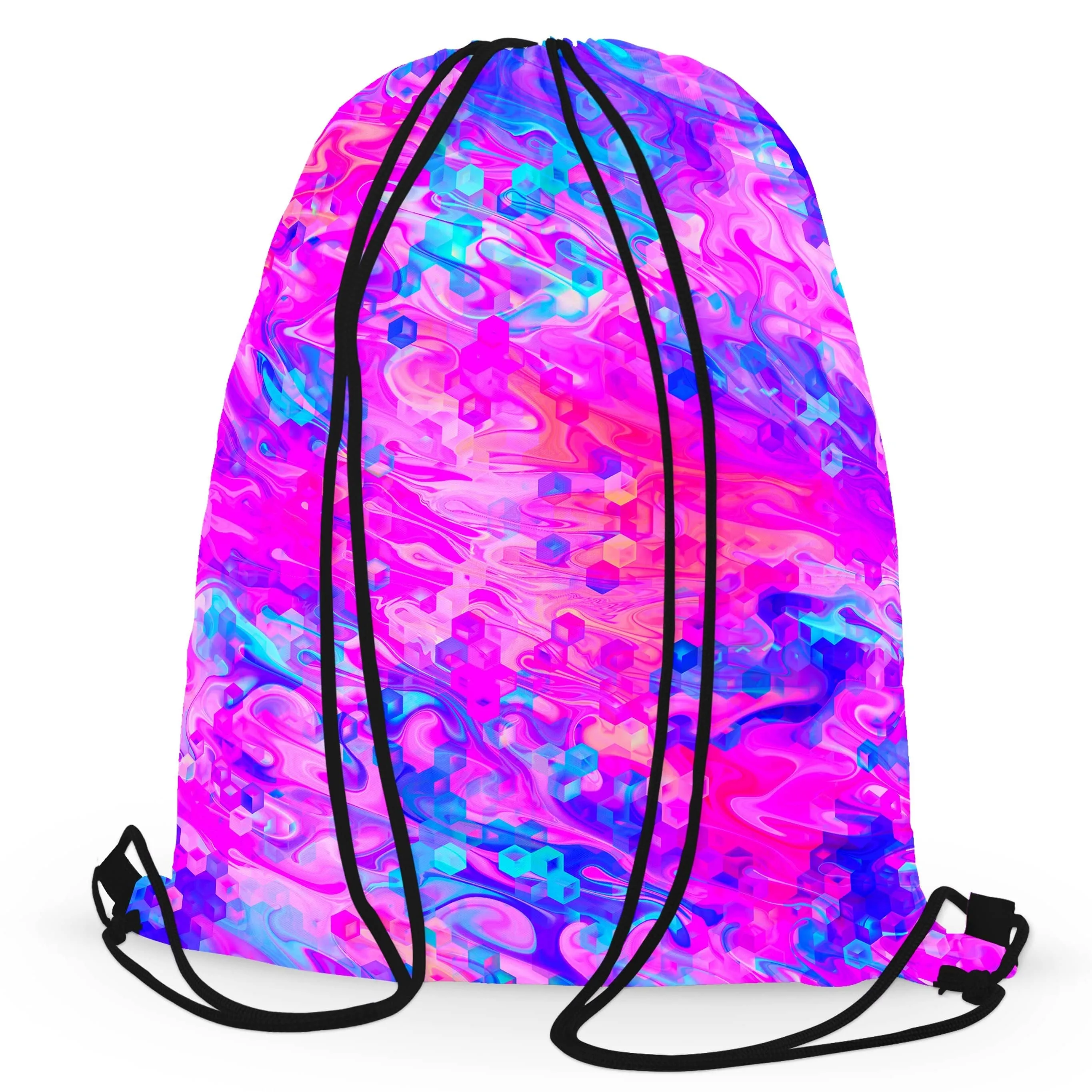 Cotton Candy Wash Drawstring Bag sold by iEDM product image thumbnail 2