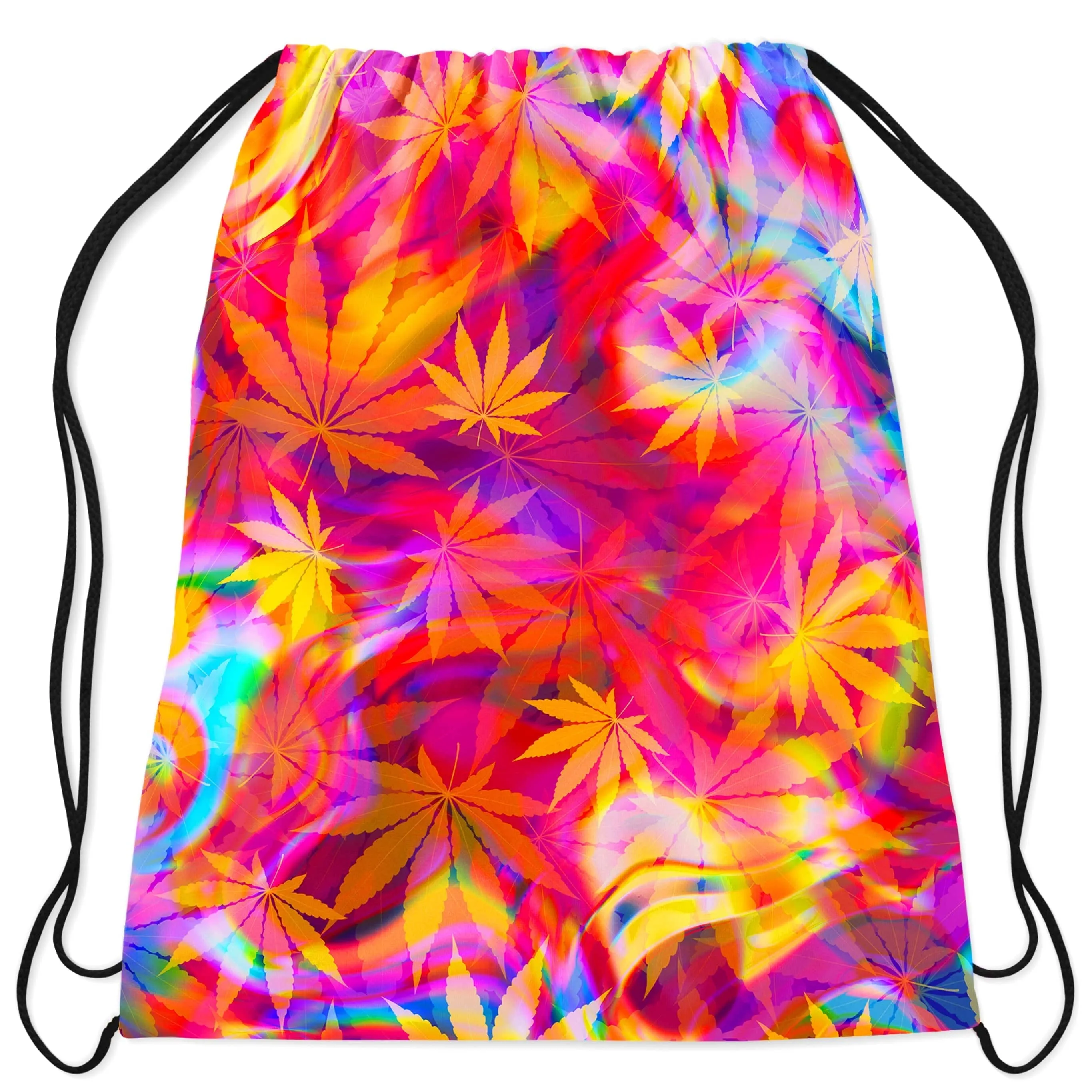 Ganja Dreamin Drawstring Bag sold by iEDM