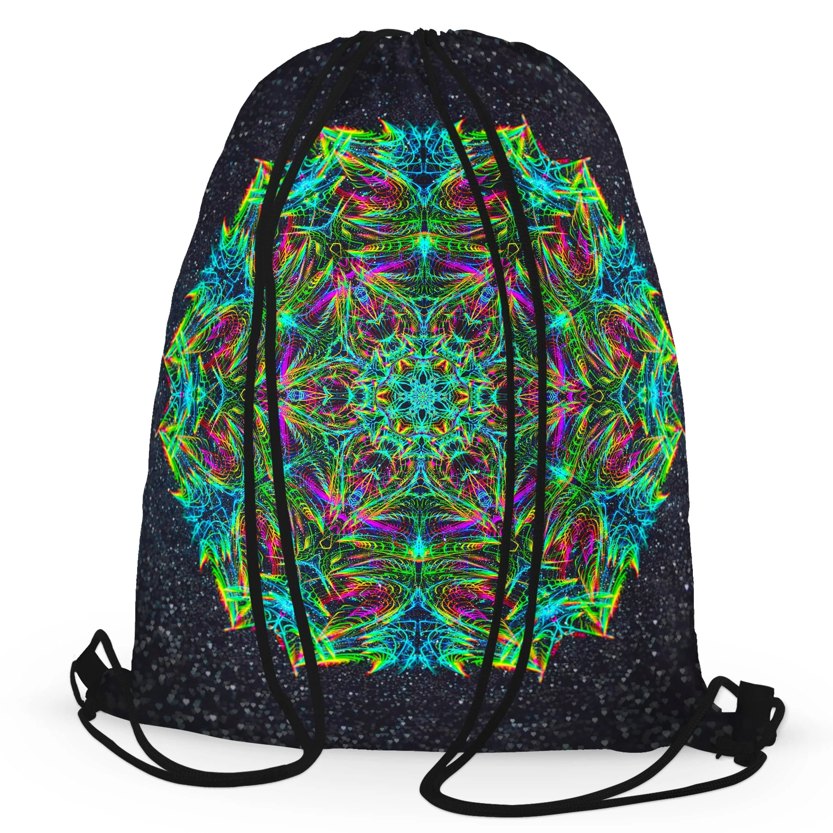 Green Warp Drawstring Bag sold by iEDM product image thumbnail 3