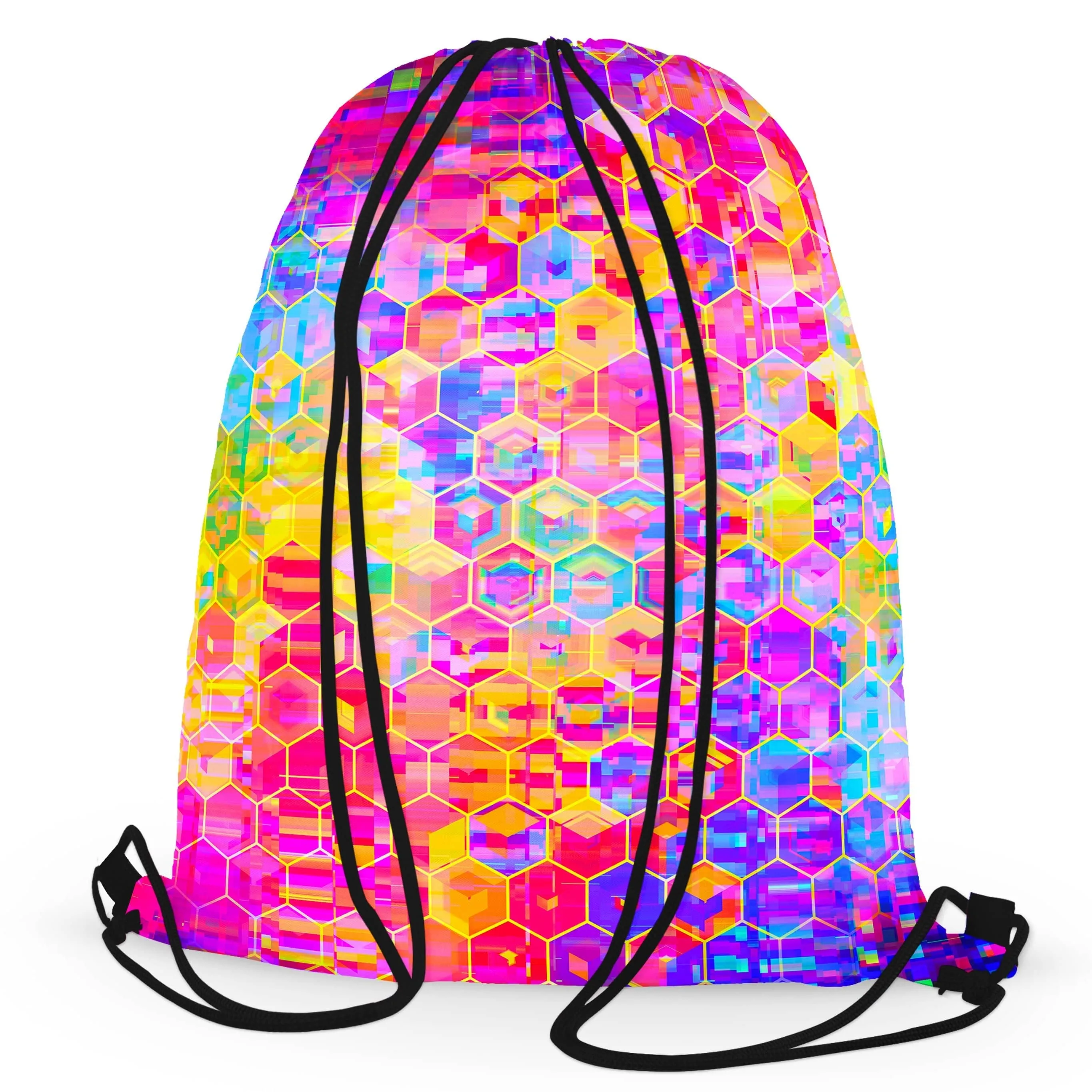 Spectral Cubes Drawstring Bag sold by iEDM product image thumbnail 3