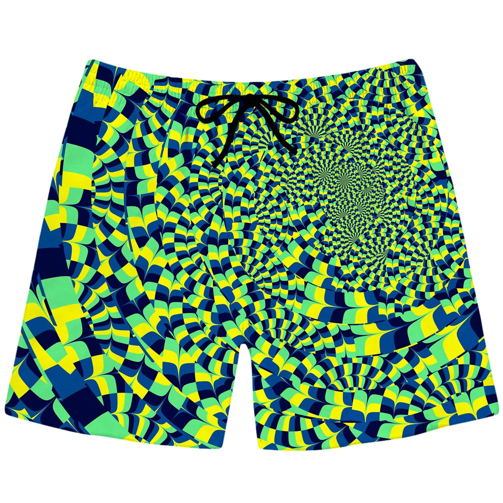 Green Portal Swim Trunks sold by iEDM