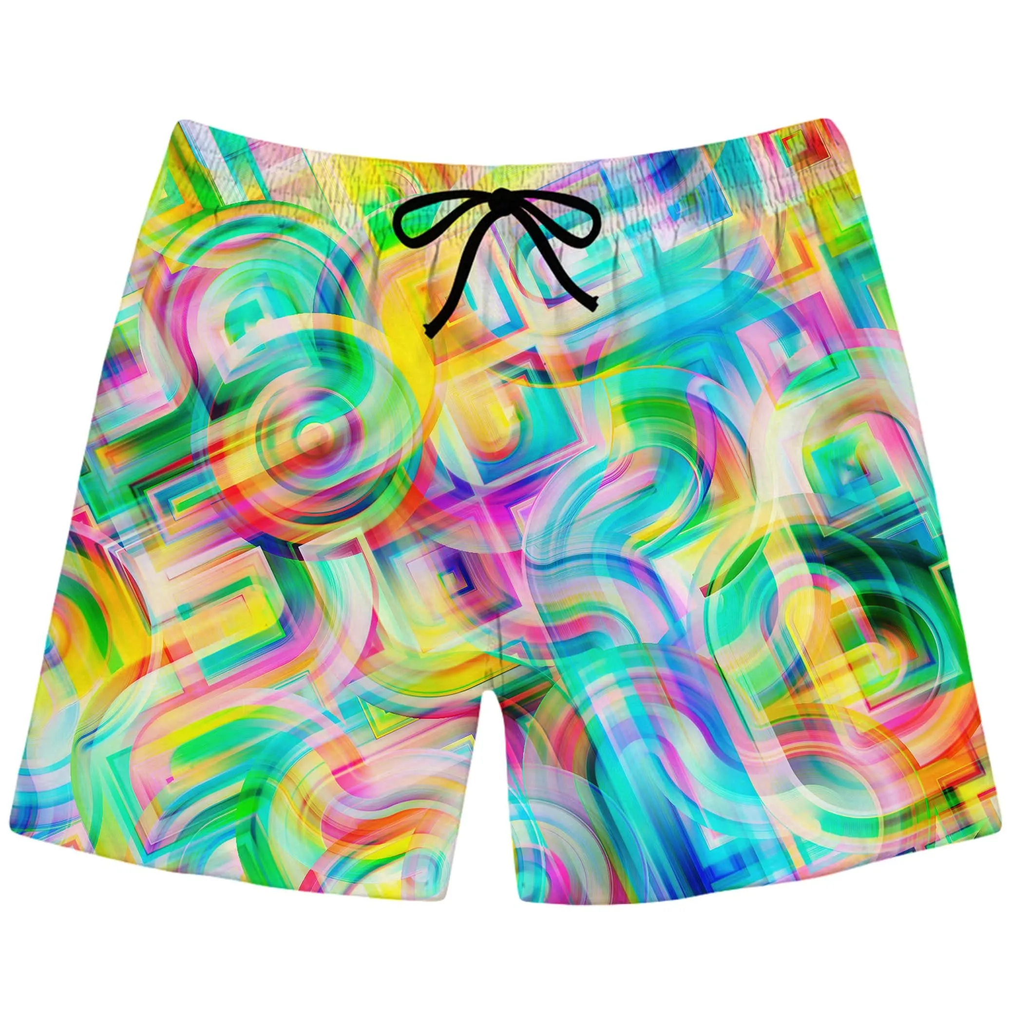 Tropical Nectar Swim Trunks sold by iEDM