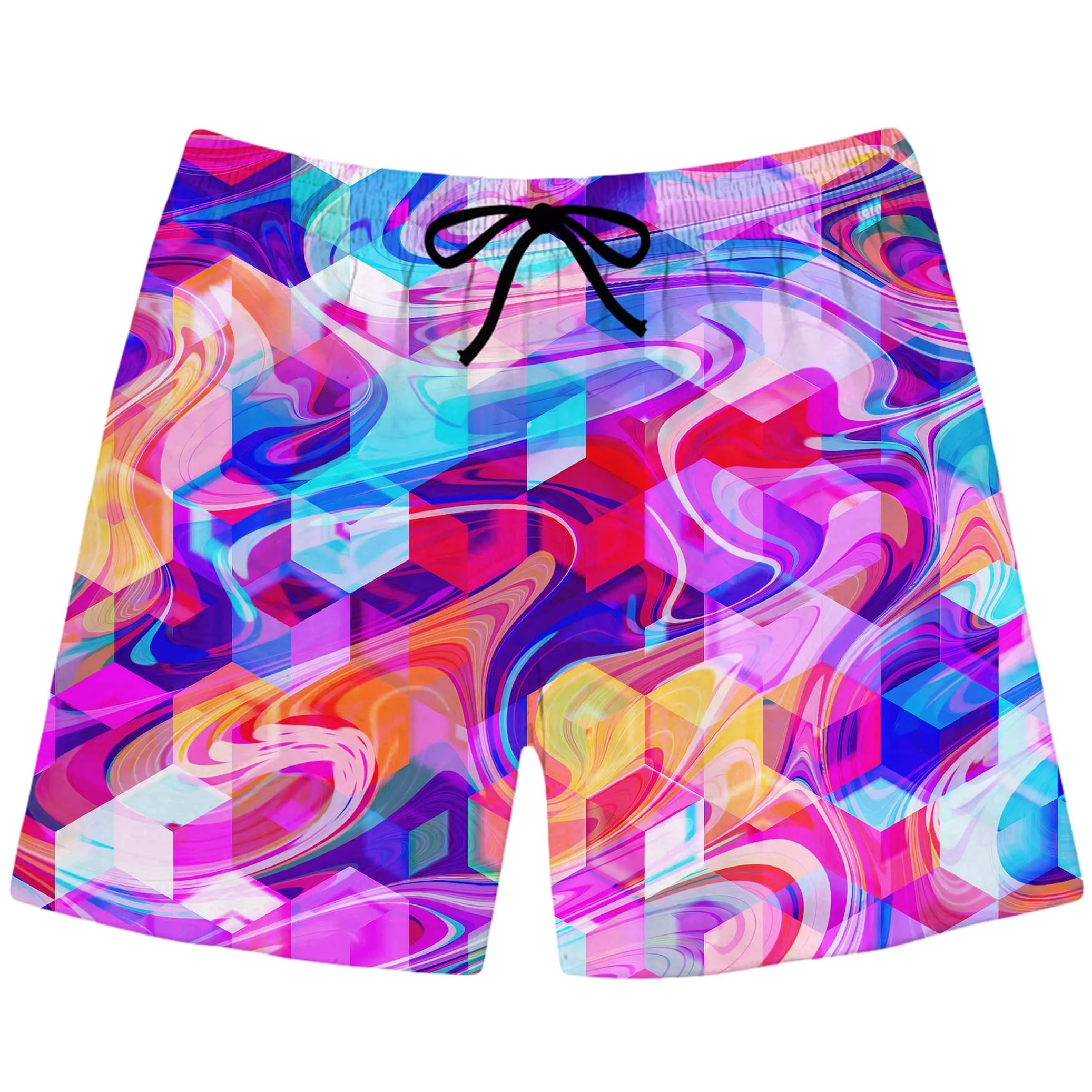 Cubic Drop Swim Trunks sold by iEDM