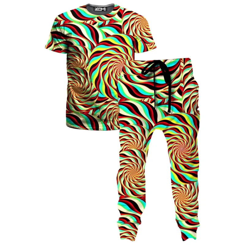 Pineal Swirl T-Shirt and Joggers Combo made by iEDM