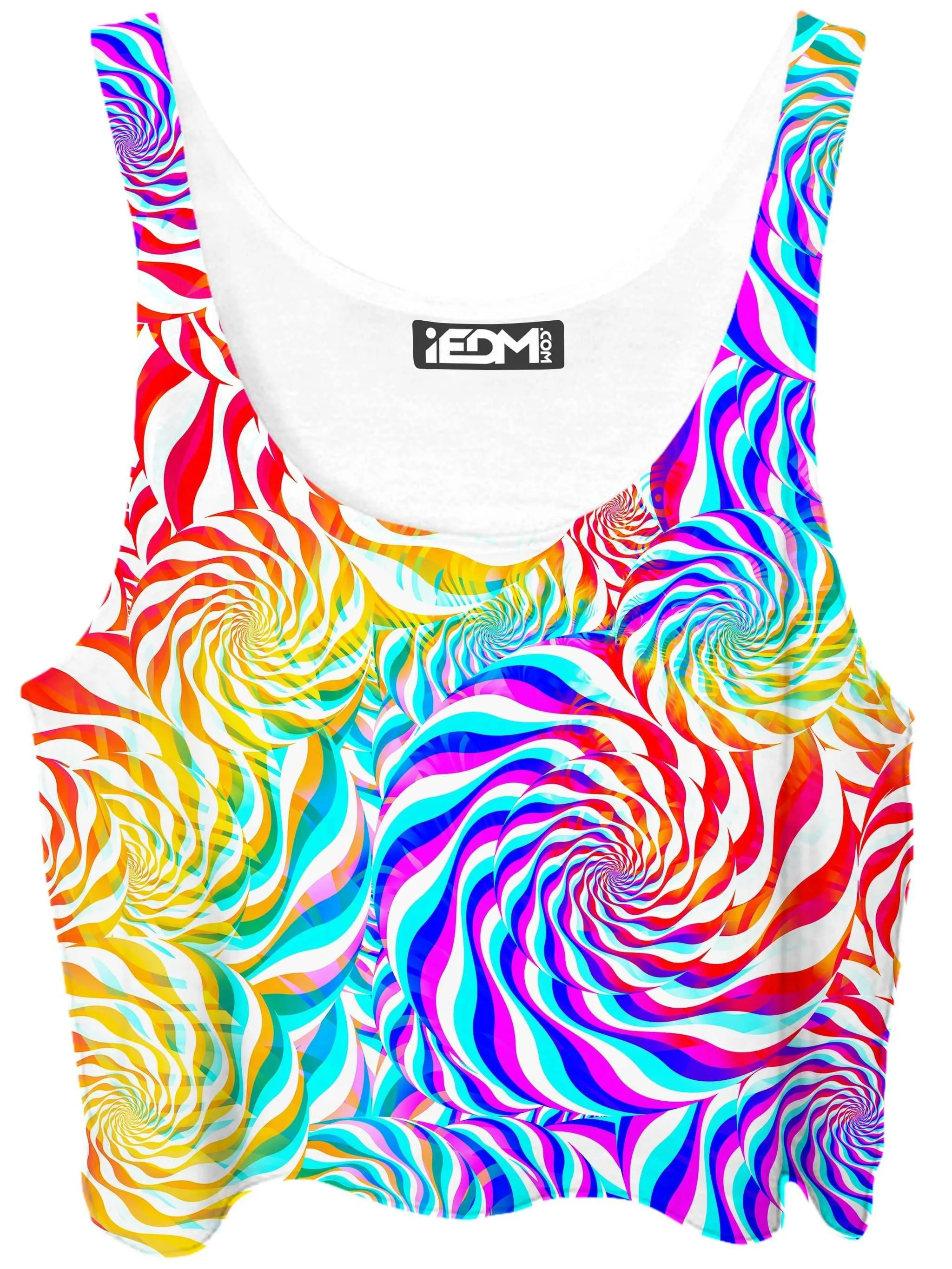 PLUR Rainbow Crop Top and Leggings Combo sold by iEDM product image thumbnail 2