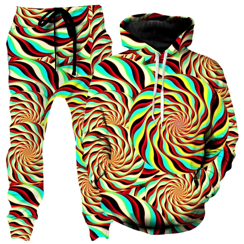 Pineal Swirl Hoodie and Joggers Combo made by iEDM