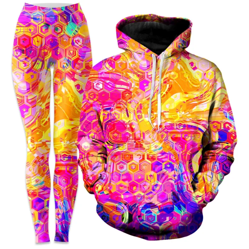 Ornate Drip Hoodie and Leggings Combo sold by iEDM