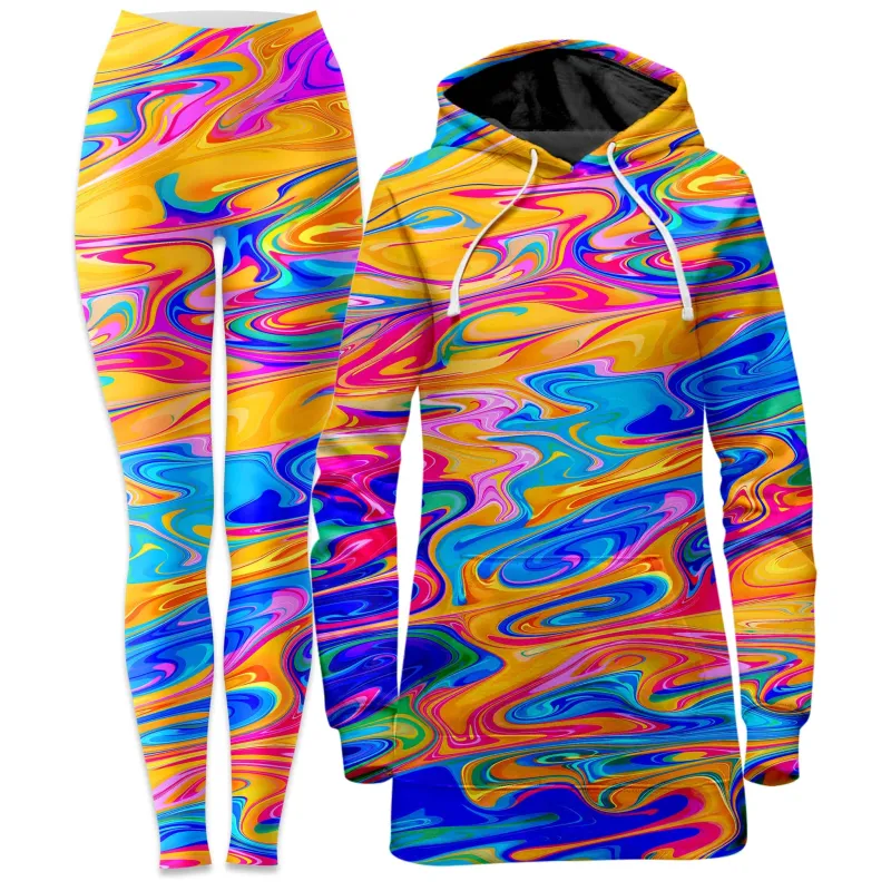Phaze Hoodie Dress and Leggings Combo sold by iEDM