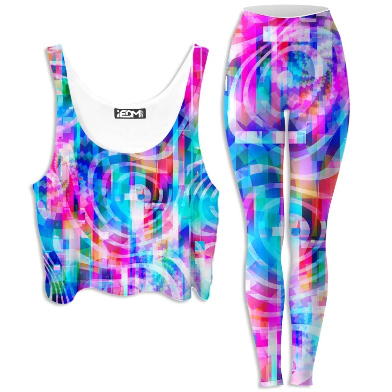Motherboard Crop Top and Leggings Combo sold by iEDM