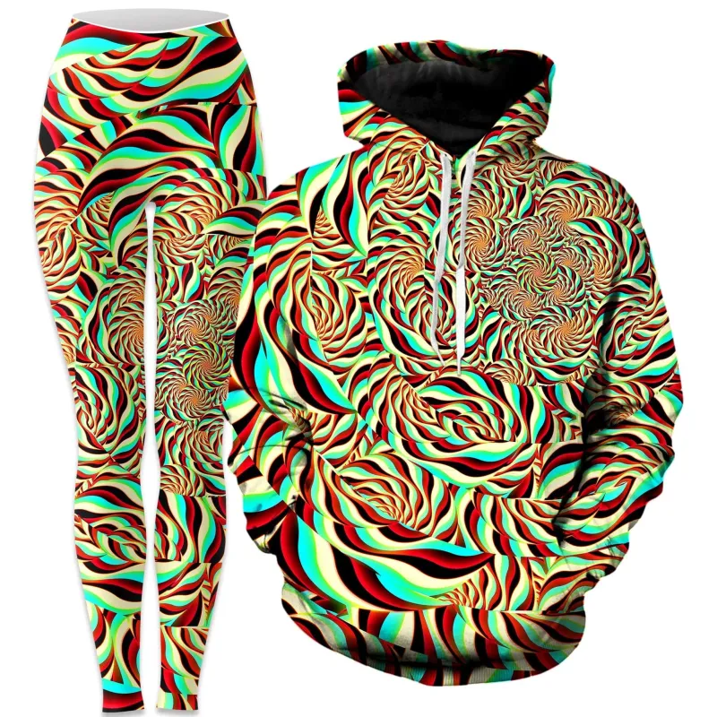 Horizon Trippy Hoodie and Leggings Combo sold by iEDM